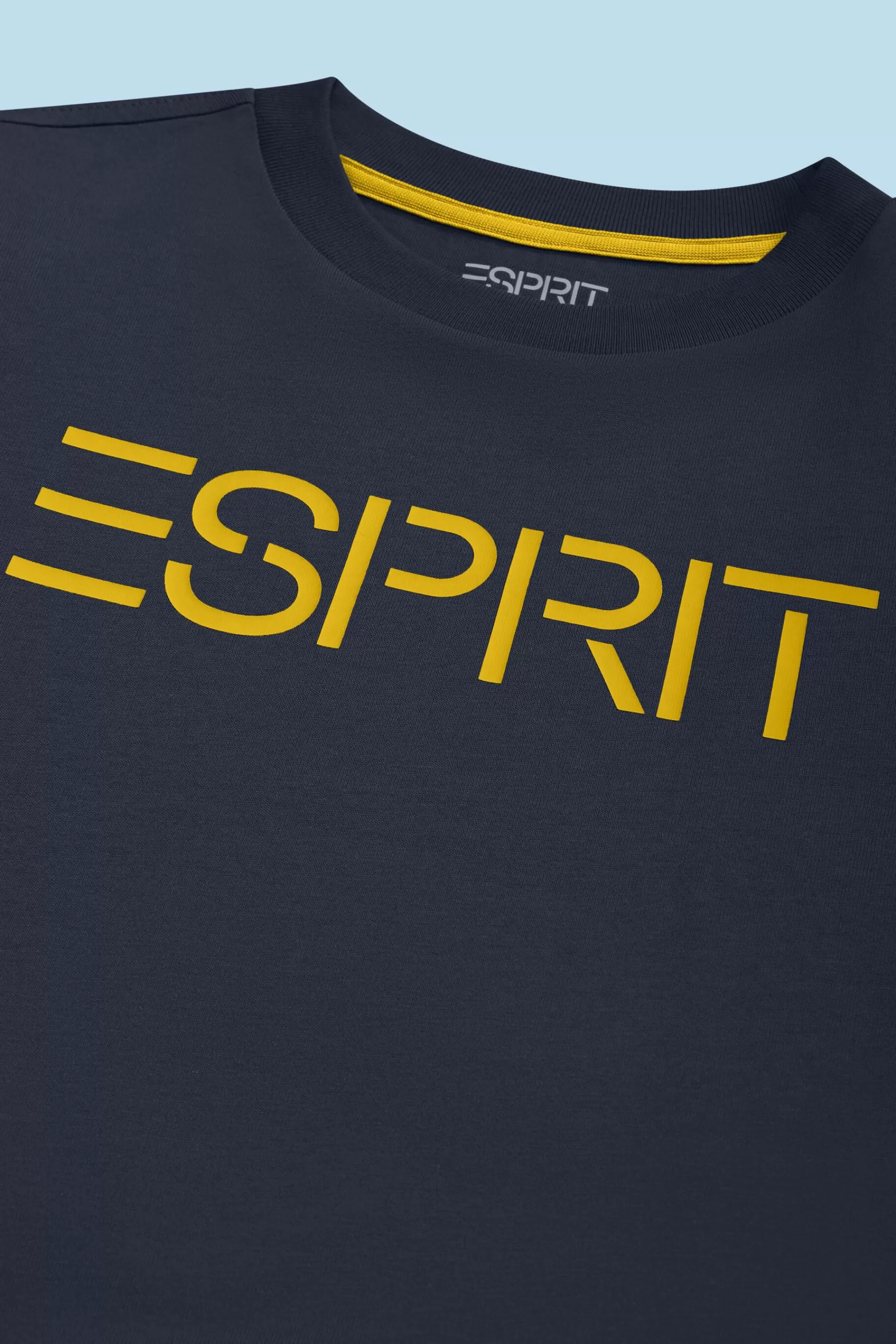T-Shirt aus Bio-Baumwolle mit Logo-ESPRIT Discount