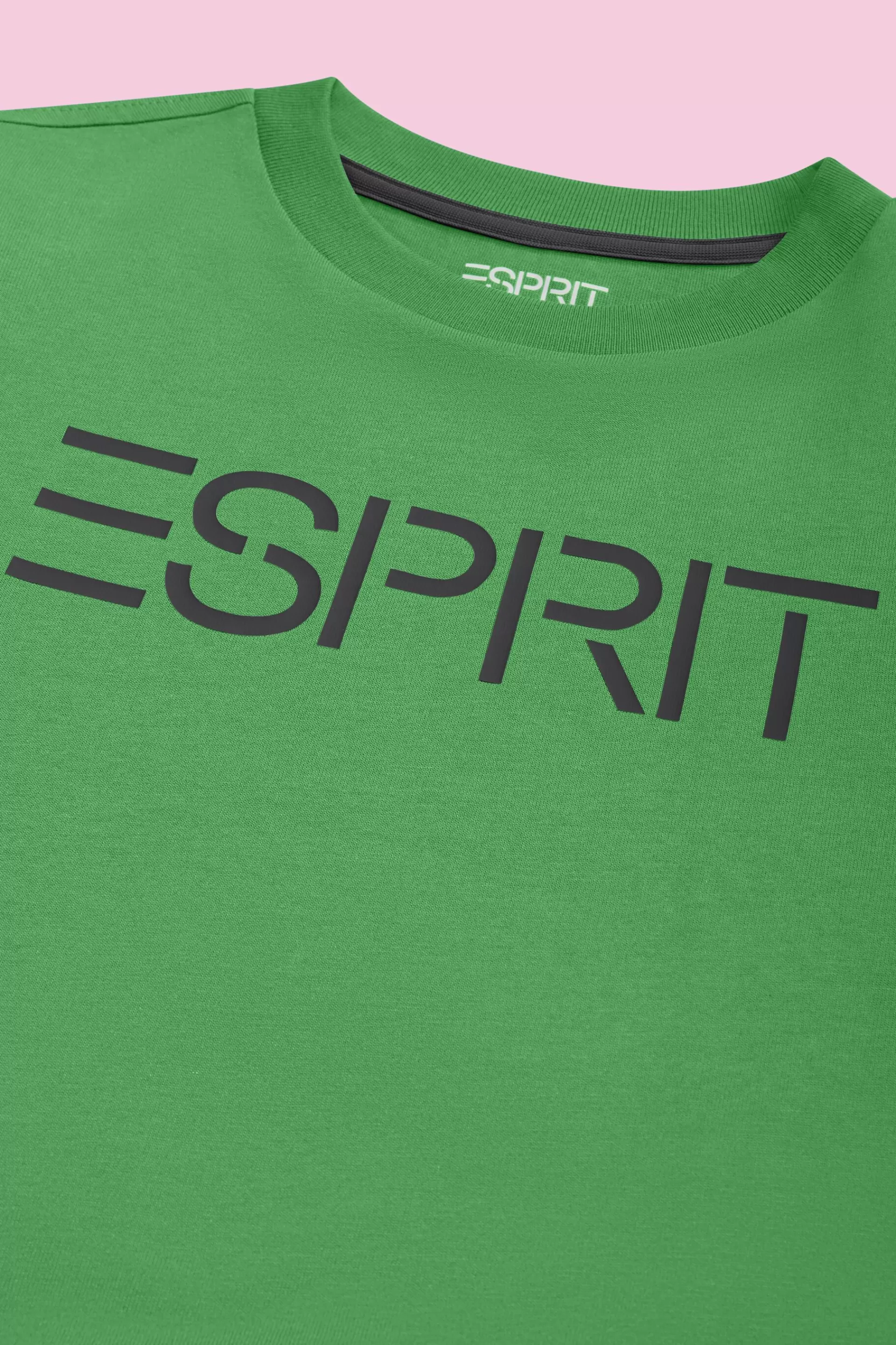 T-Shirt aus Bio-Baumwolle mit Logo-ESPRIT Fashion