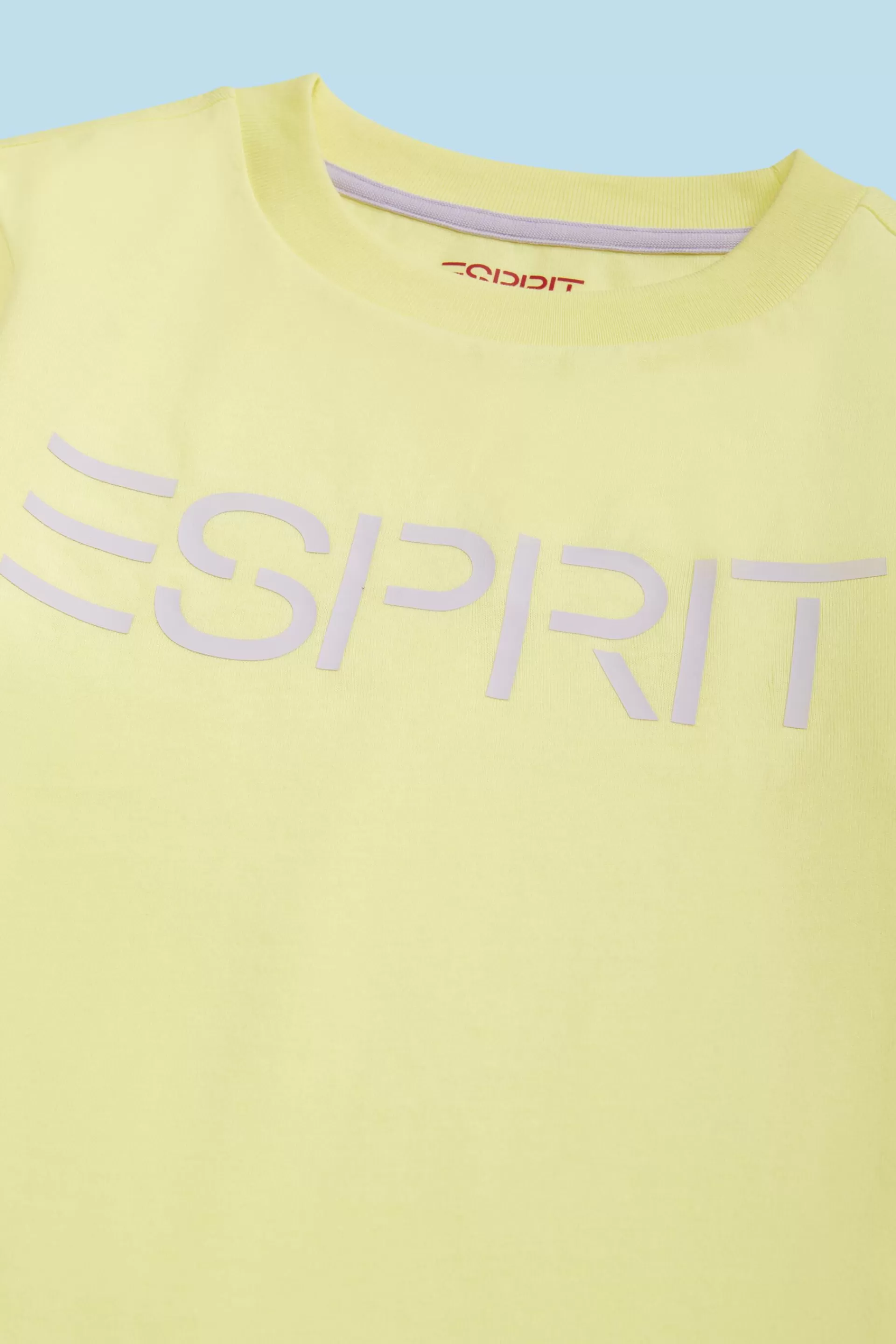 T-Shirt aus Bio-Baumwolle mit Logo-ESPRIT Outlet