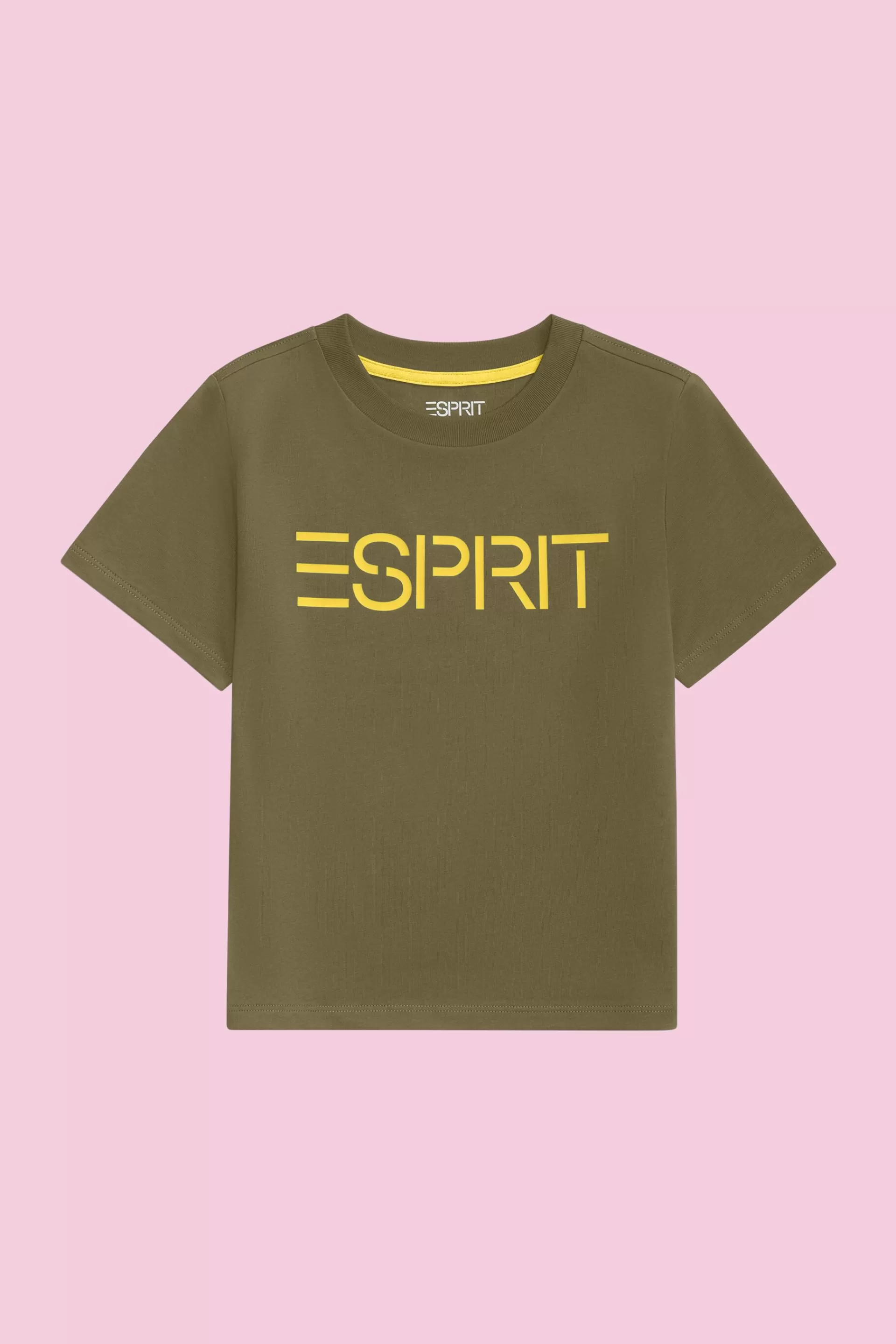 T-Shirt aus Bio-Baumwolle mit Logo-ESPRIT Online