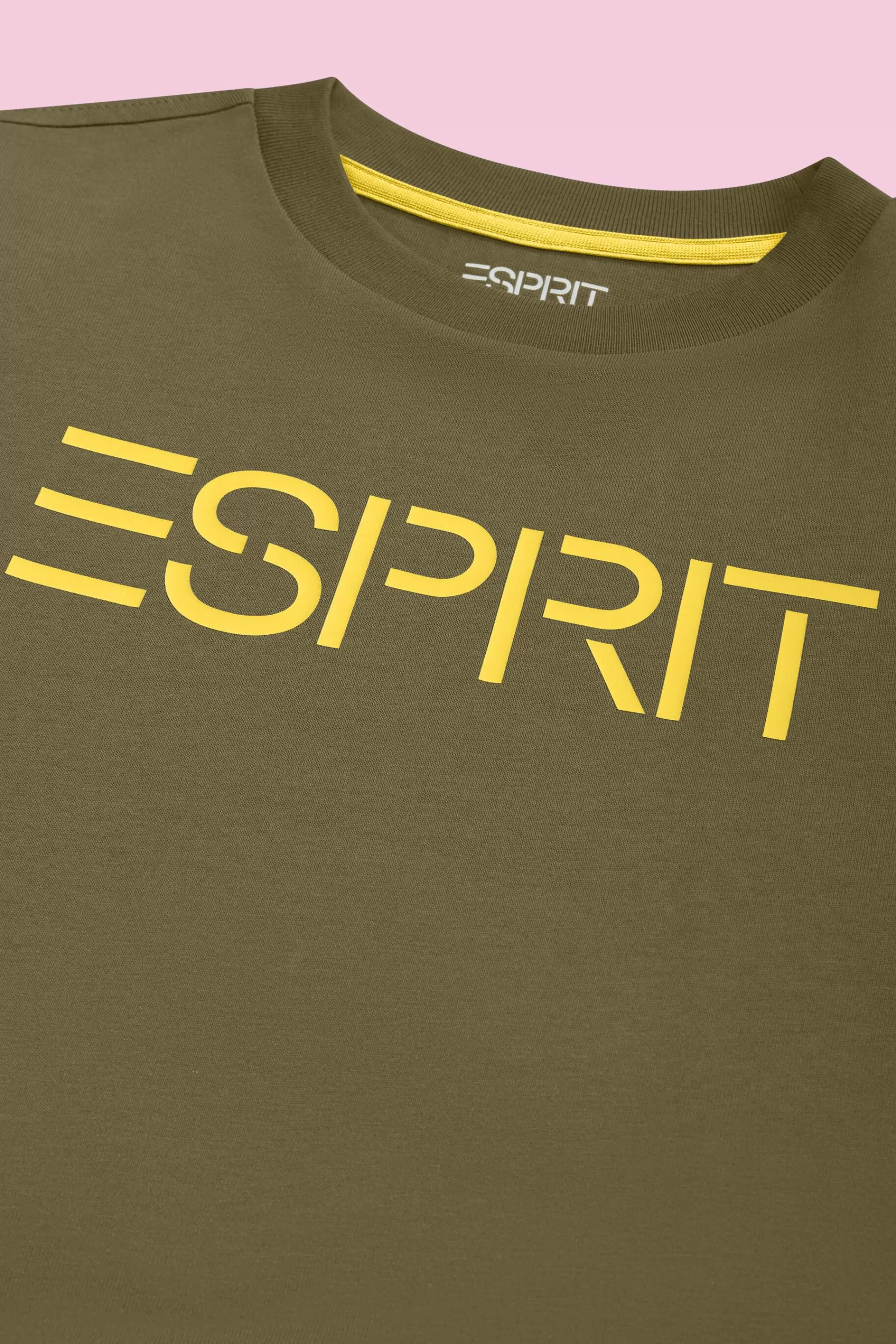 T-Shirt aus Bio-Baumwolle mit Logo-ESPRIT Online
