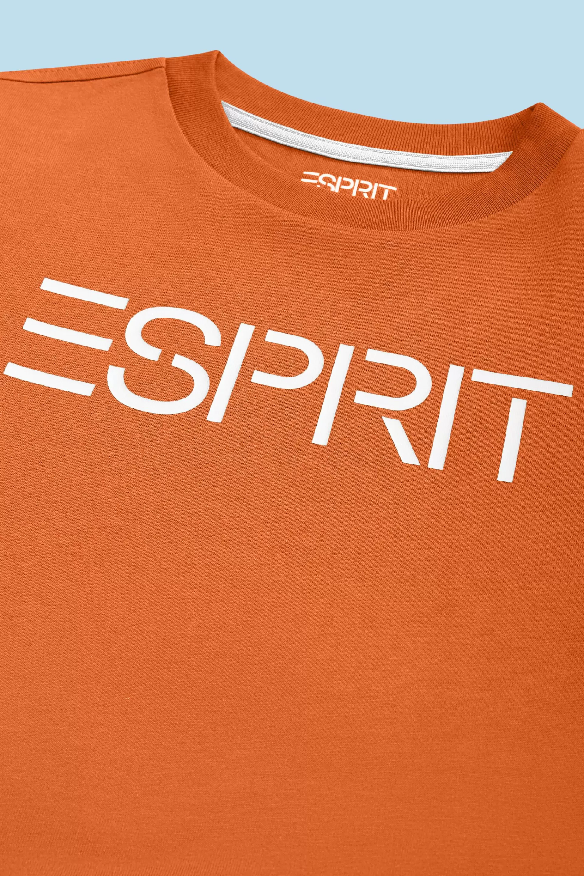 T-Shirt aus Bio-Baumwolle mit Logo-ESPRIT Discount