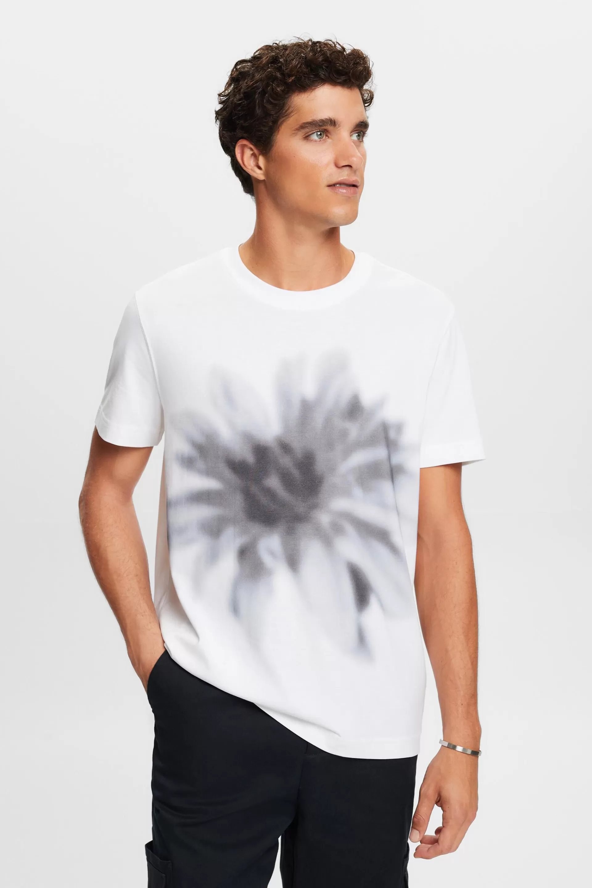T-Shirt aus Pima-Baumwolle-ESPRIT Cheap