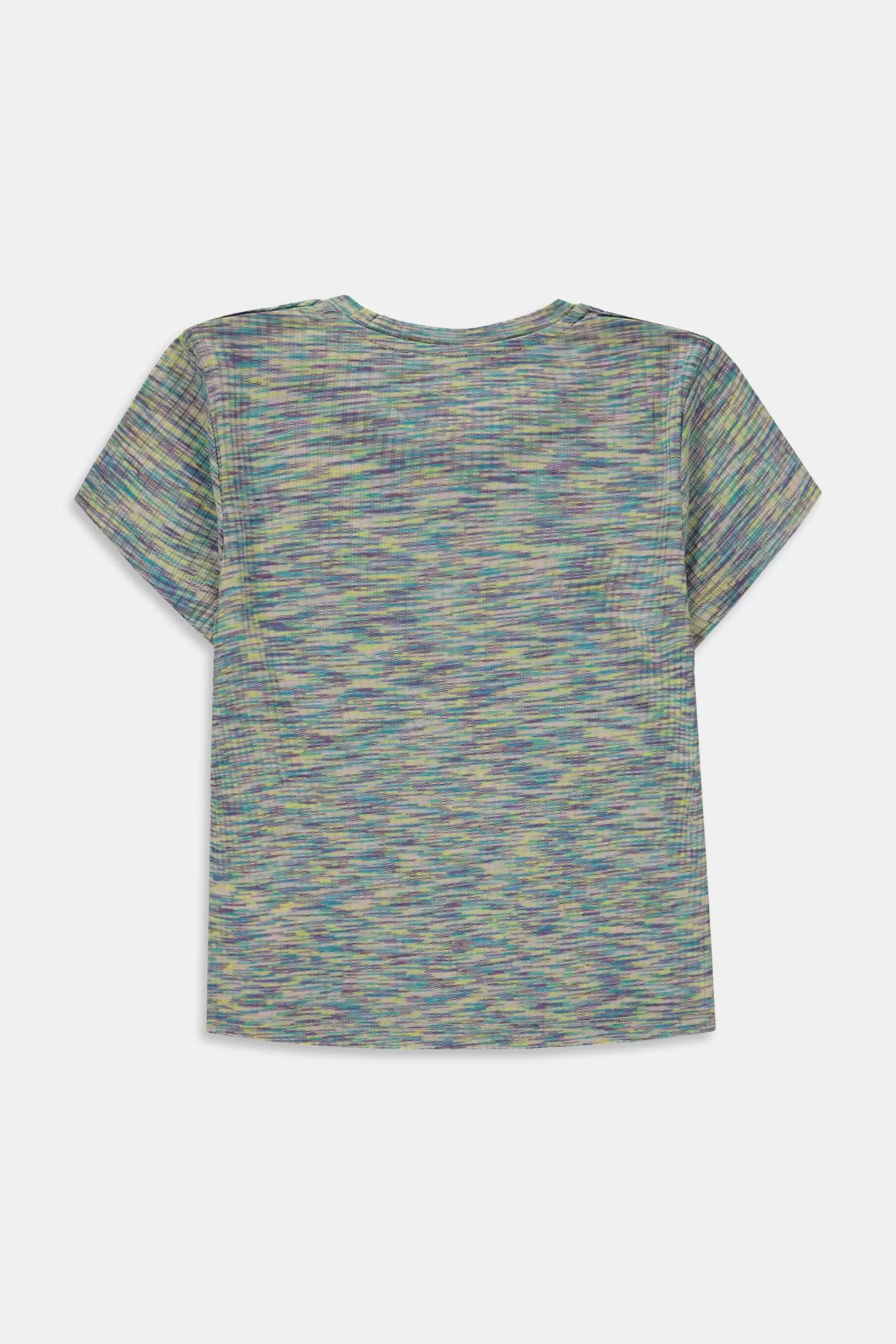 T-Shirt in melierter Optik-ESPRIT Store
