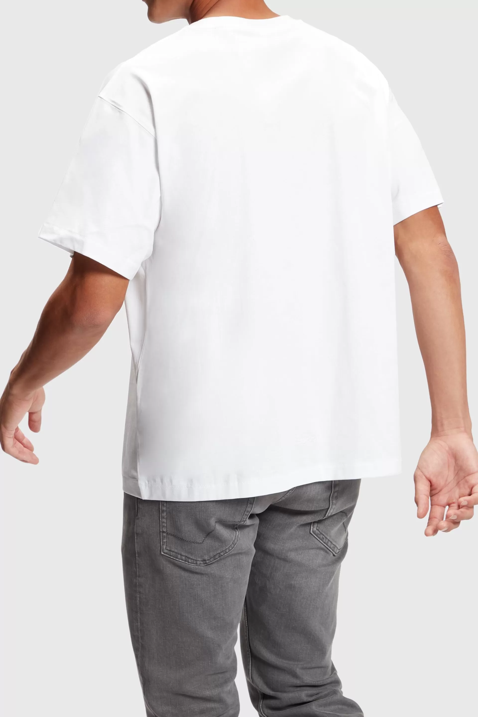 T-Shirt mit abgesetztem Landschafts-Print-ESPRIT Outlet