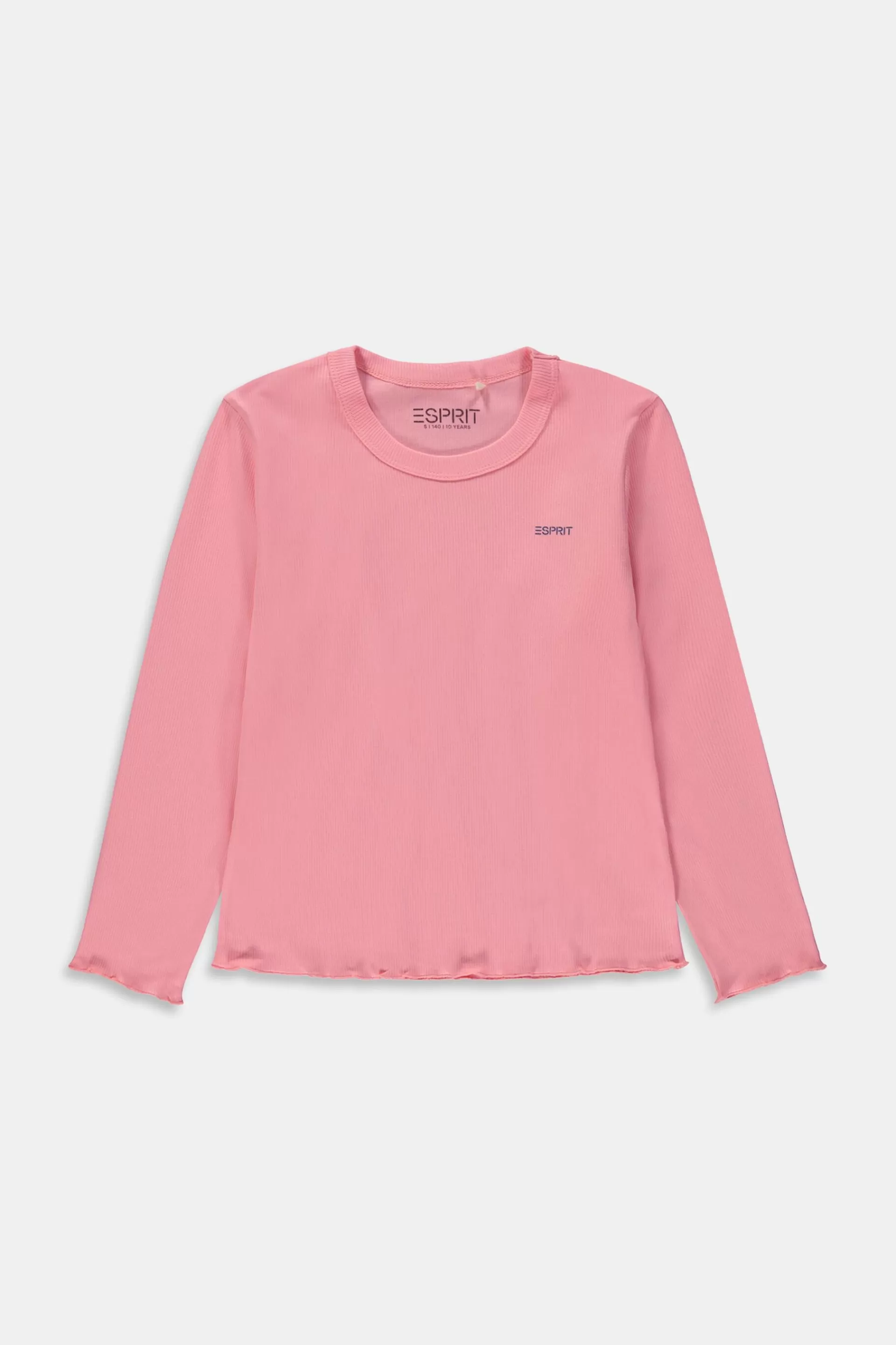 T-Shirt mit Bogenkanten-ESPRIT Cheap