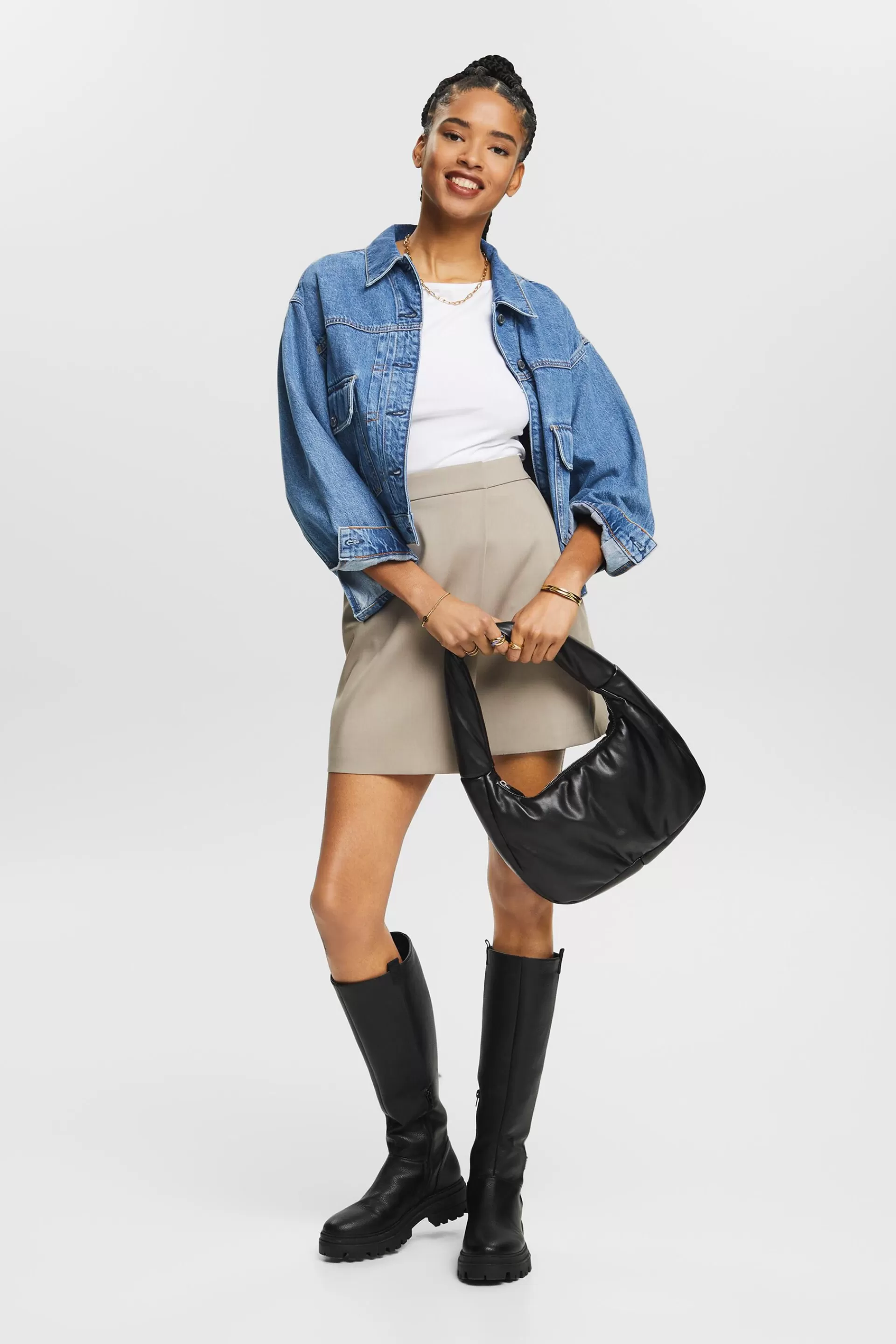 T-Shirt mit Bootausschnitt-ESPRIT Best