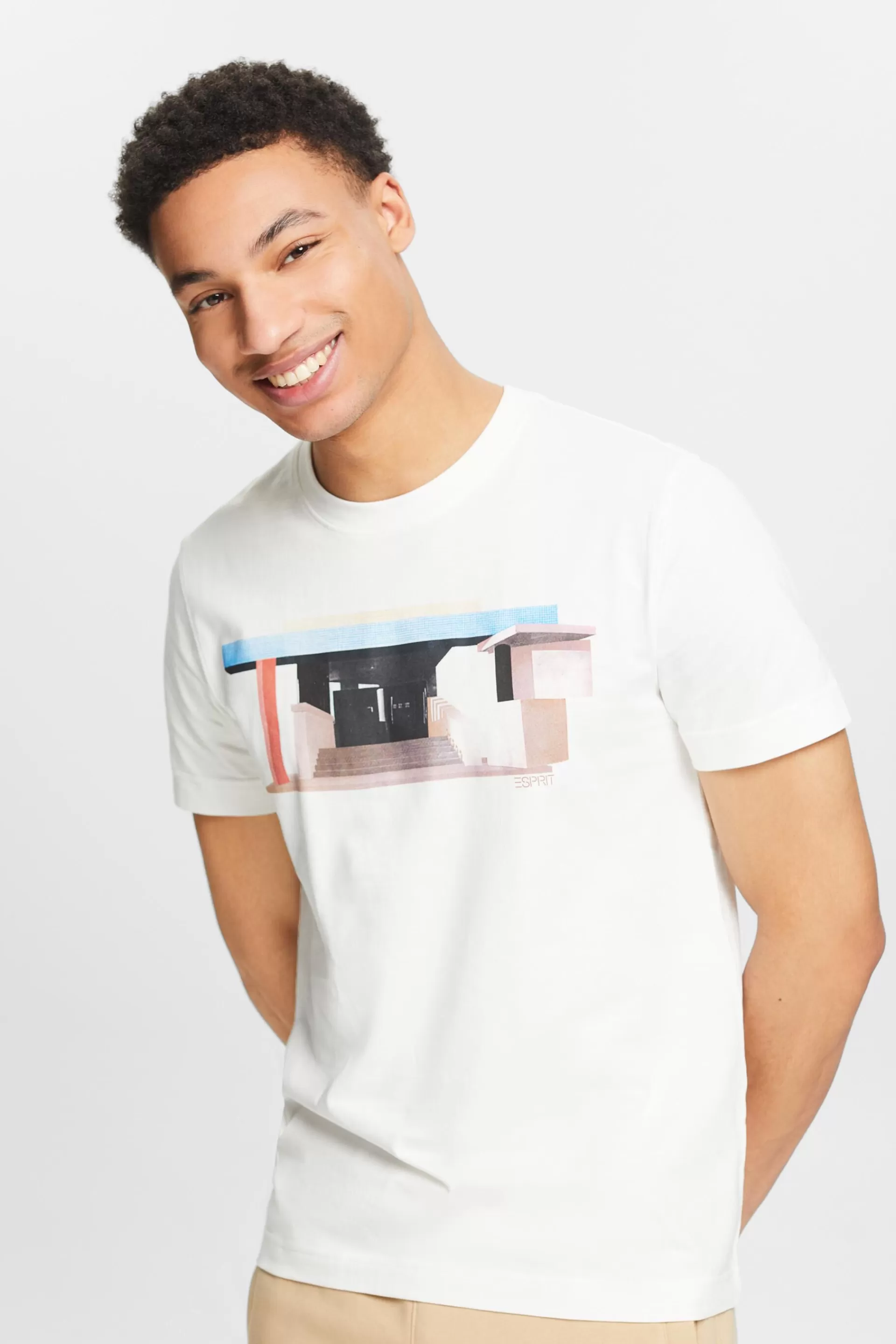 T-Shirt mit Grafikprint-ESPRIT Discount