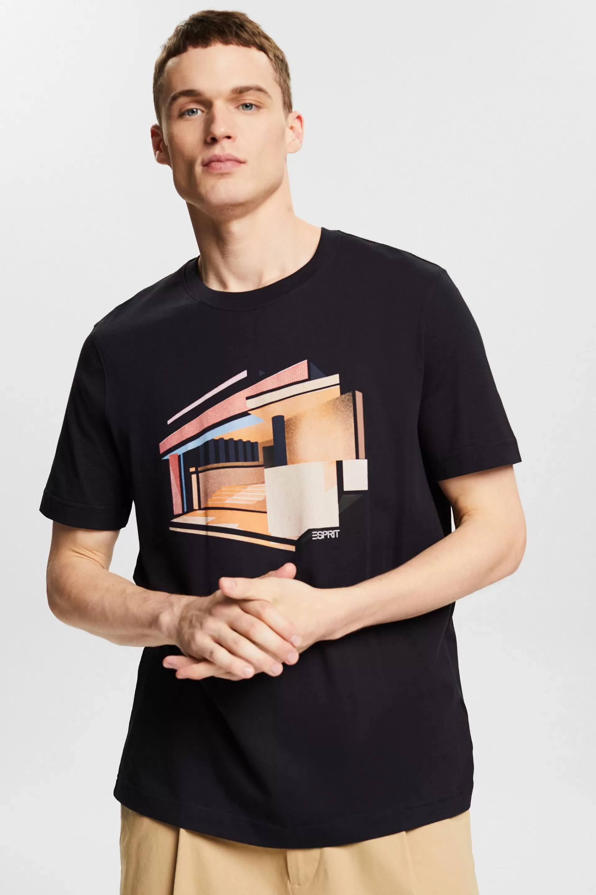 T-Shirt mit Grafikprint-ESPRIT Store