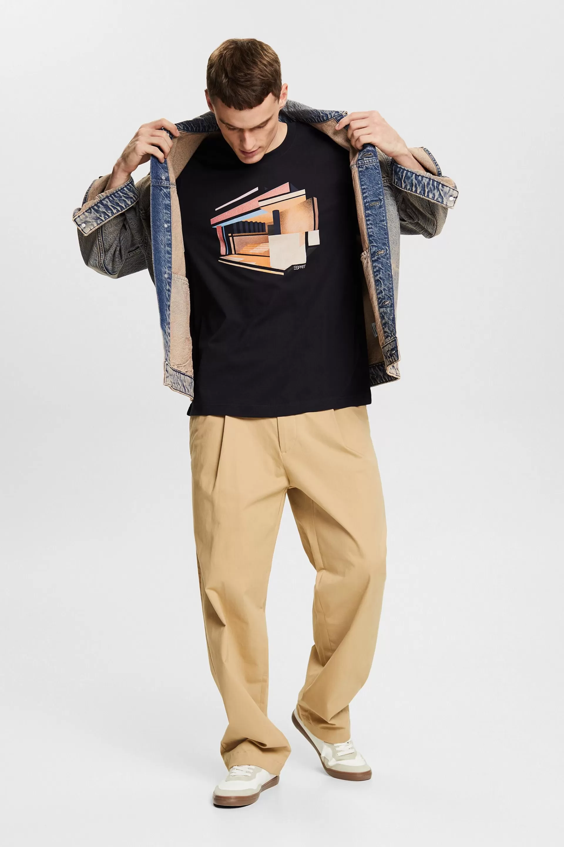 T-Shirt mit Grafikprint-ESPRIT Store