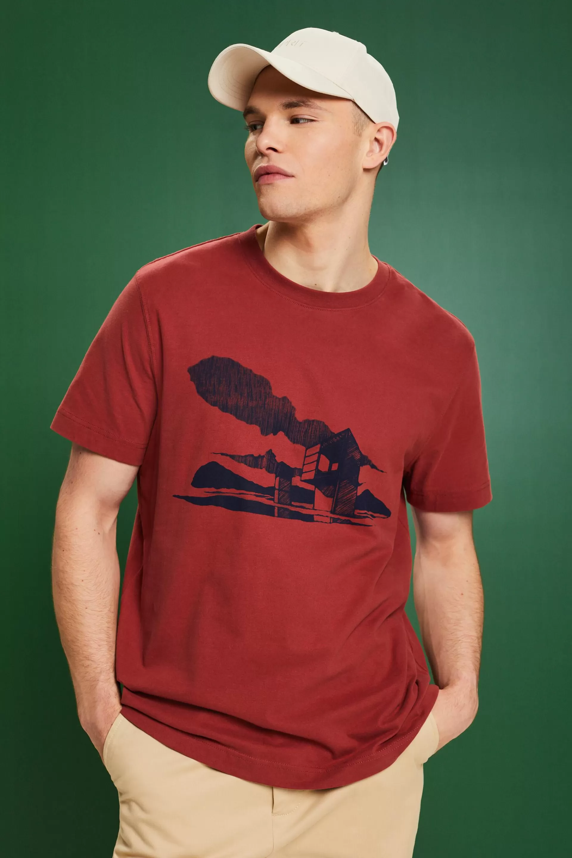 T-Shirt mit Grafikprint-ESPRIT Shop