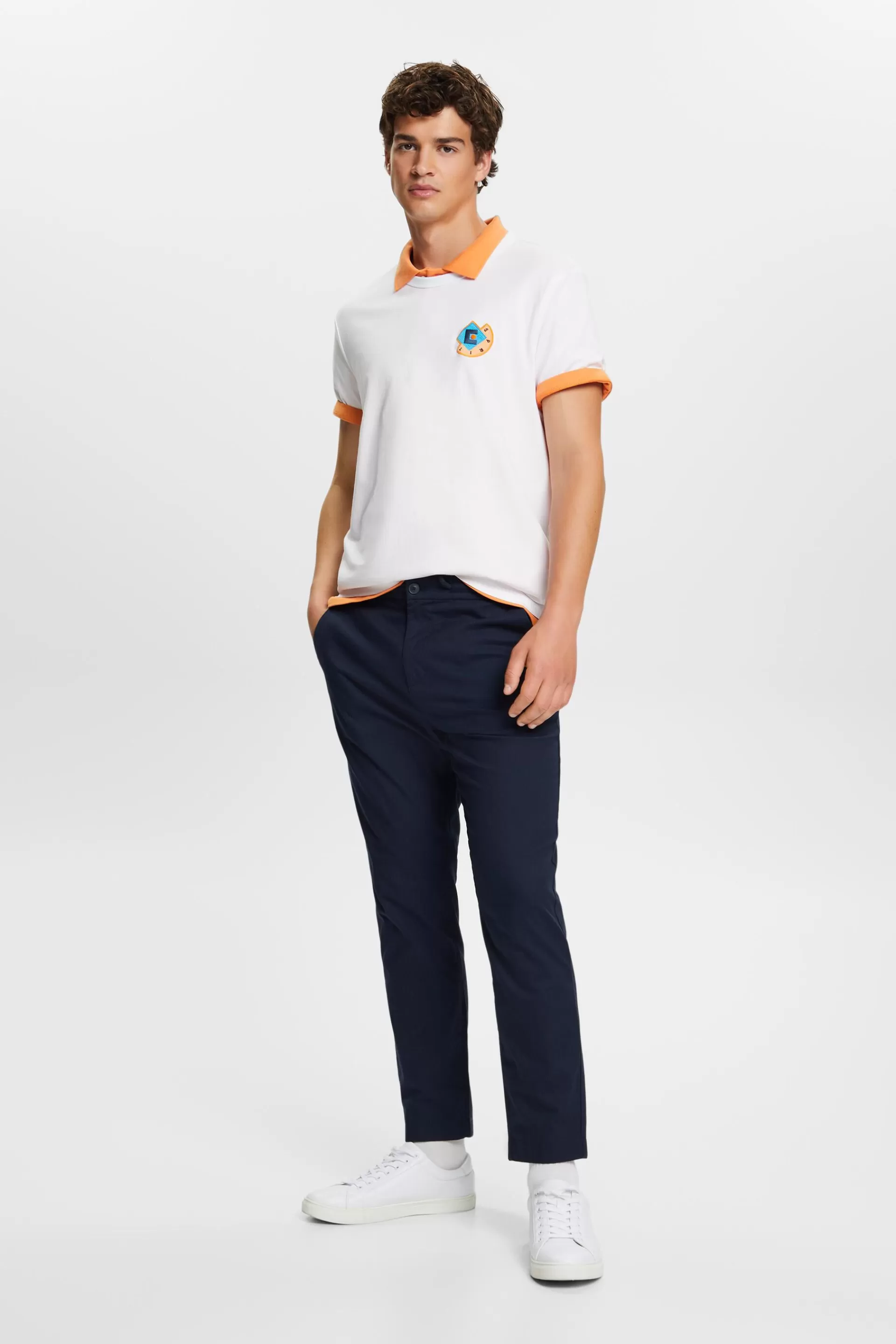 T-Shirt mit grafischem Logo-ESPRIT Cheap