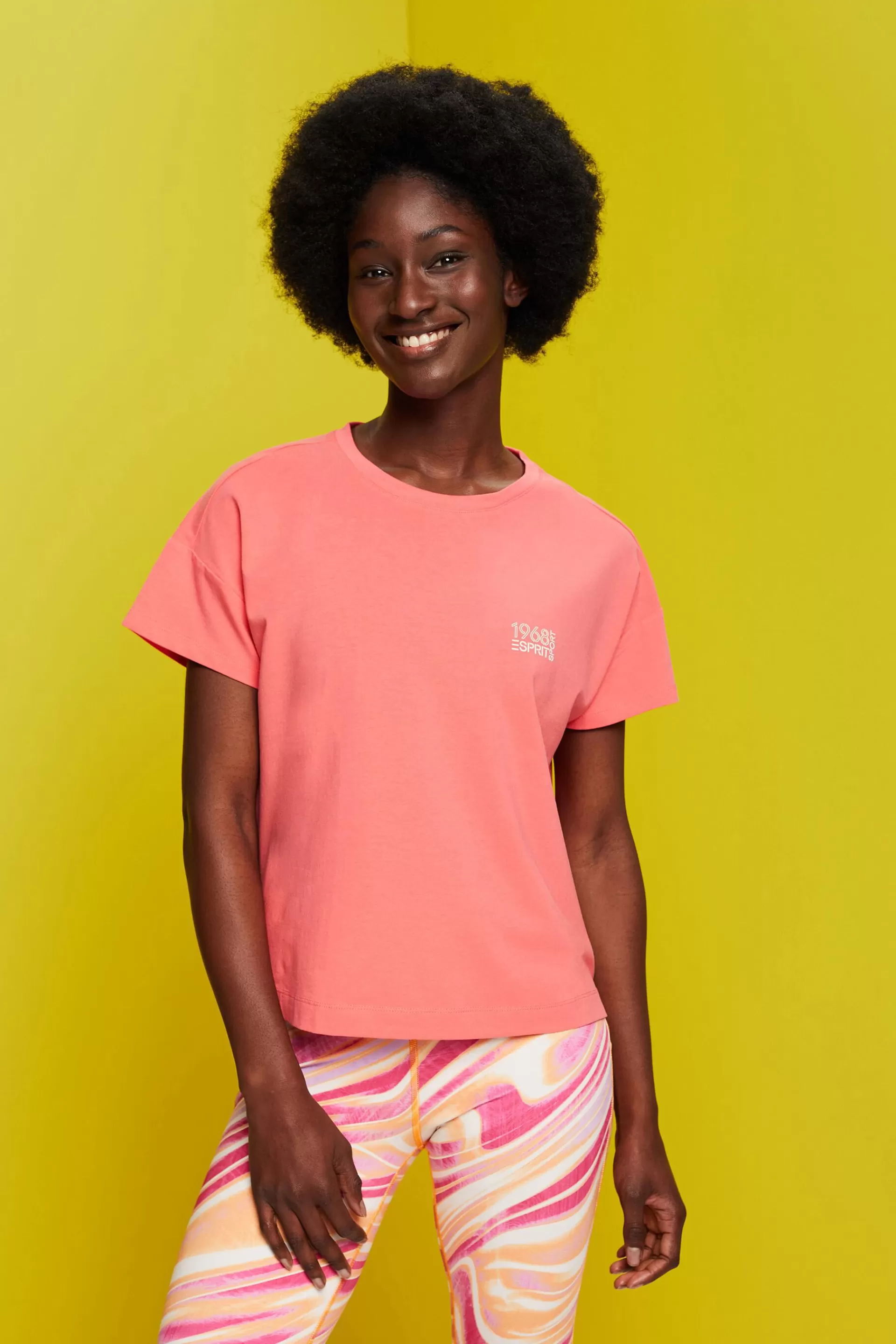 T-Shirt mit Logo-Print-ESPRIT Best Sale