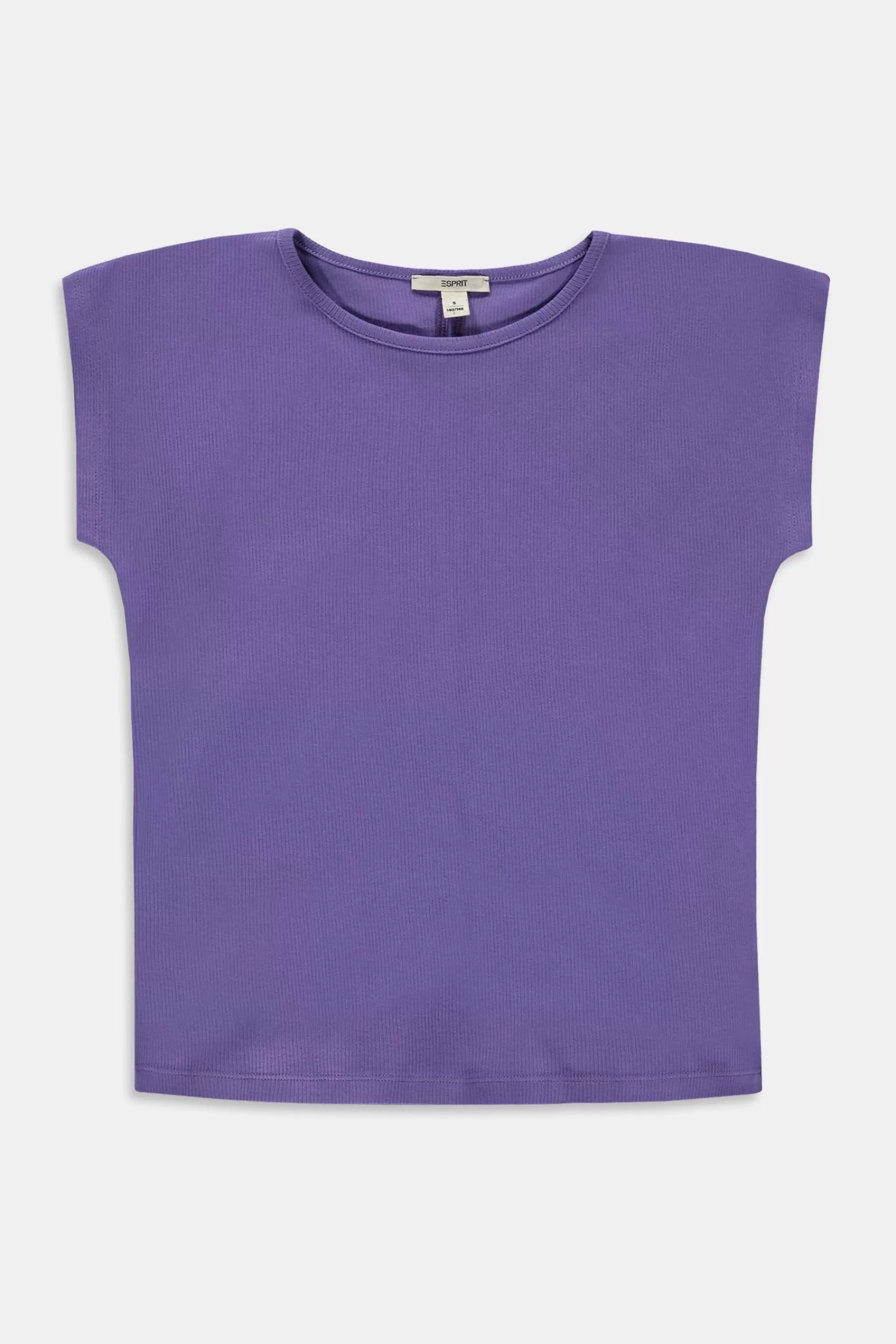 T-Shirt mit Schlitz am Rückteil-ESPRIT Cheap