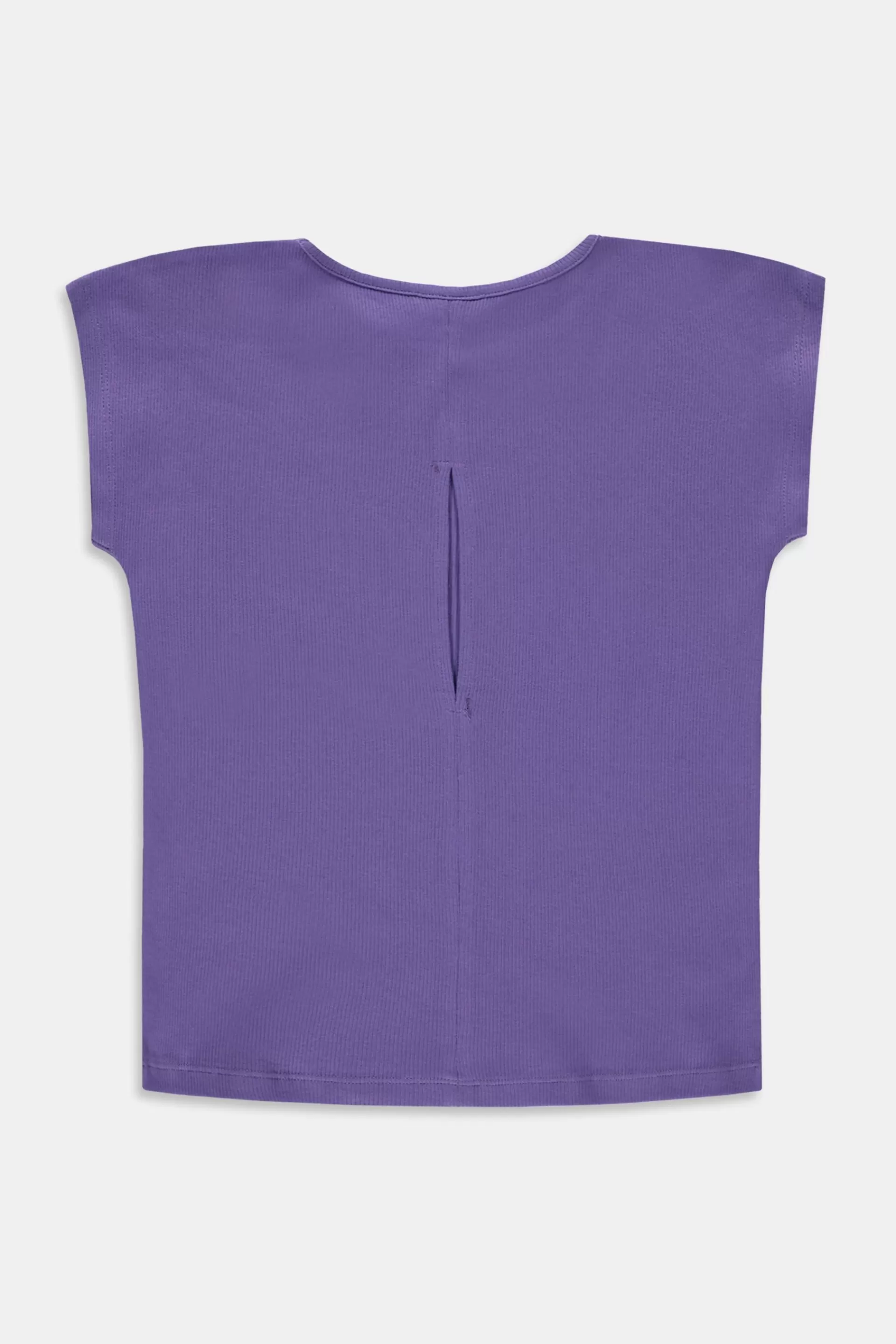 T-Shirt mit Schlitz am Rückteil-ESPRIT Cheap