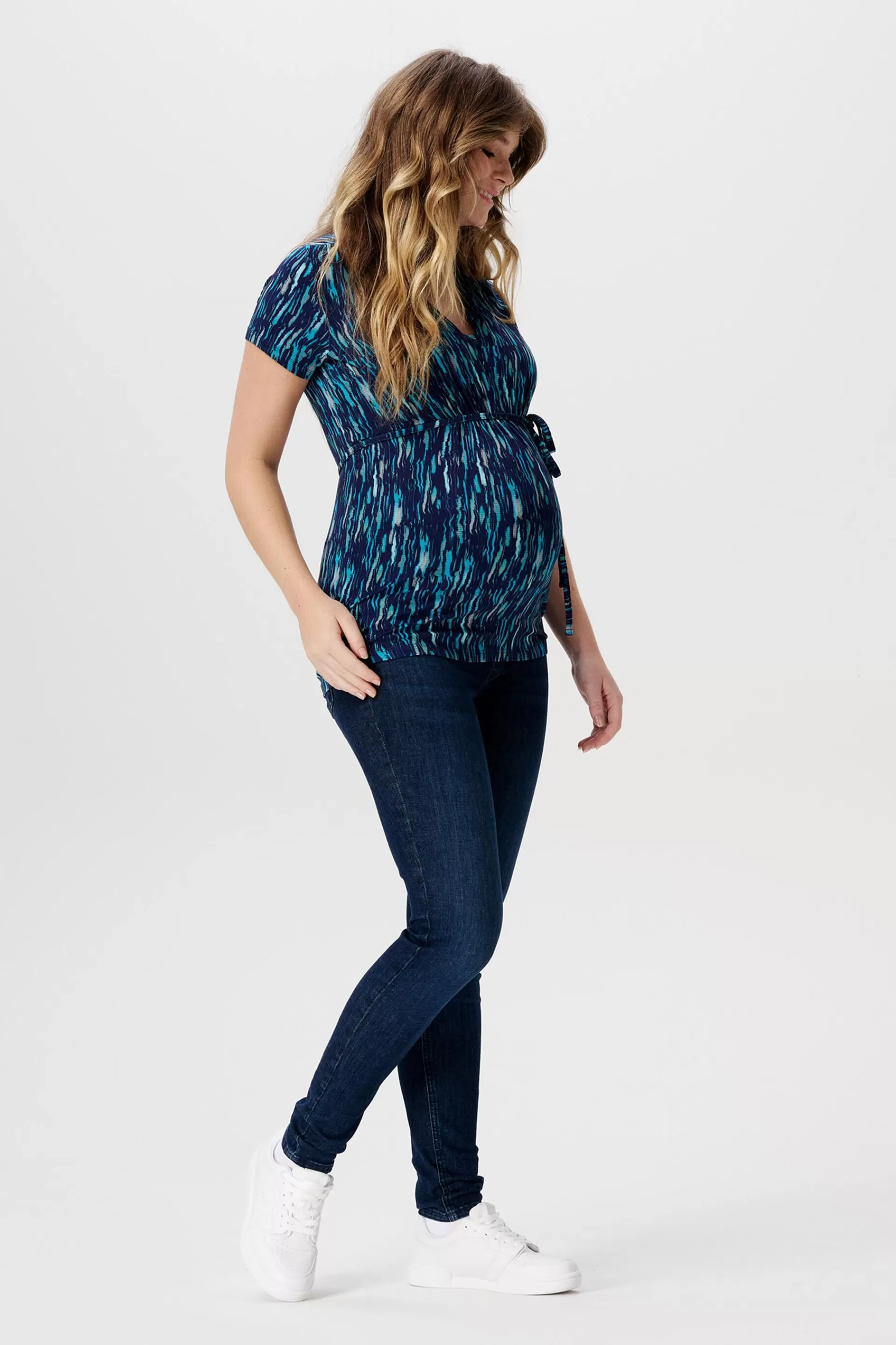 Umstandstop mit Stretch und Print-ESPRIT Clearance