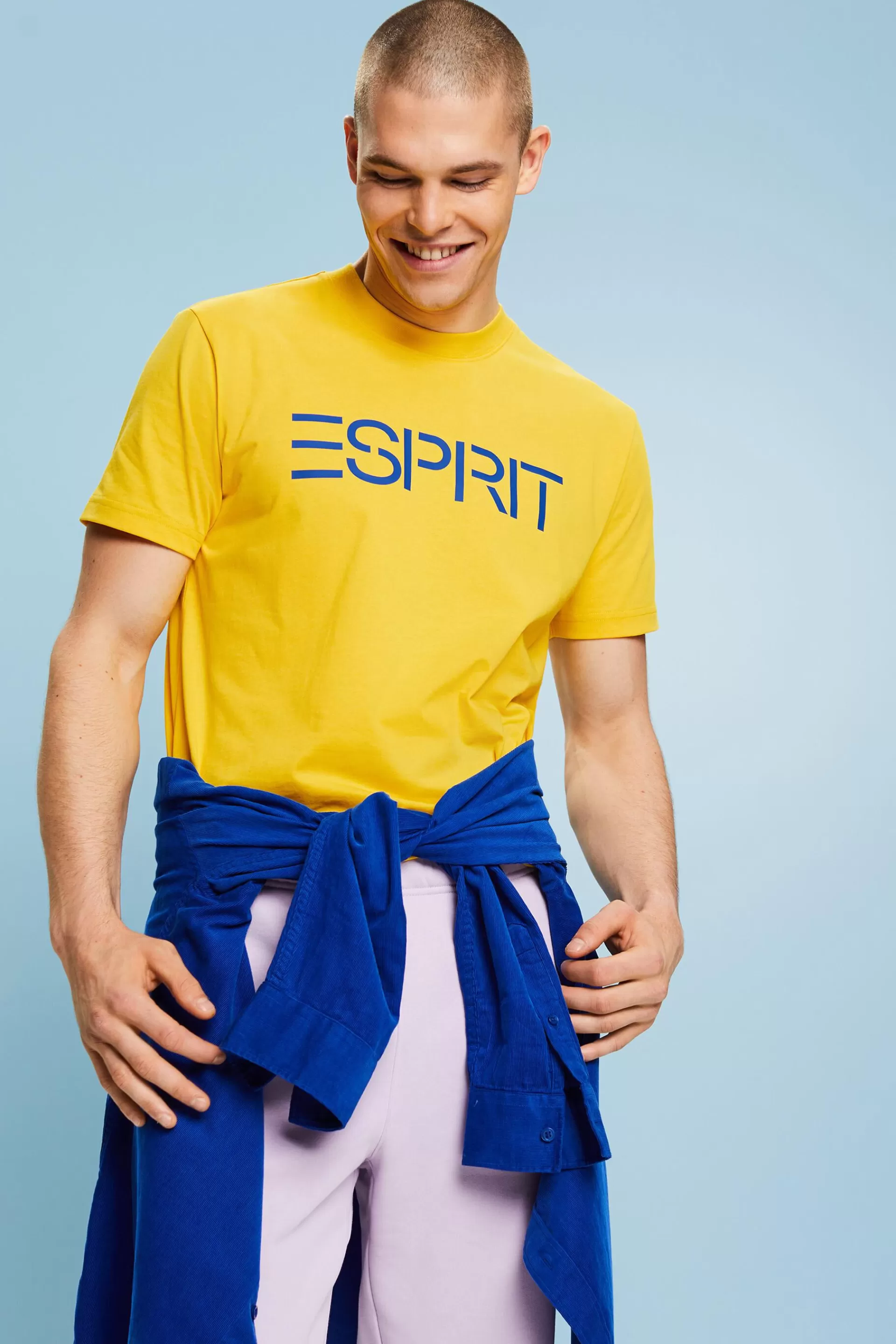 Unisex Logo-T-Shirt aus Baumwolljersey-ESPRIT Cheap