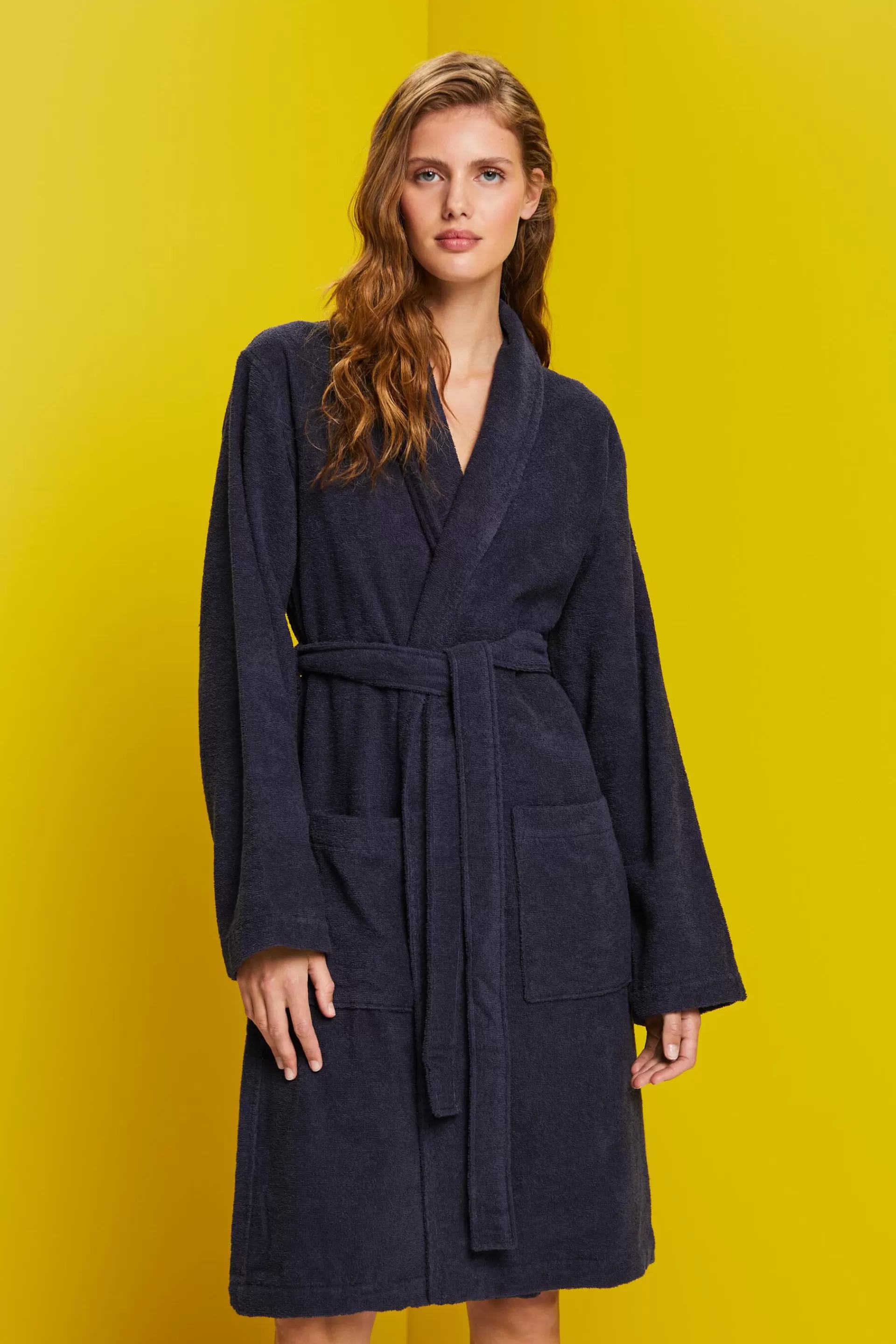Unisex-Bademantel, 100% Baumwolle-ESPRIT New