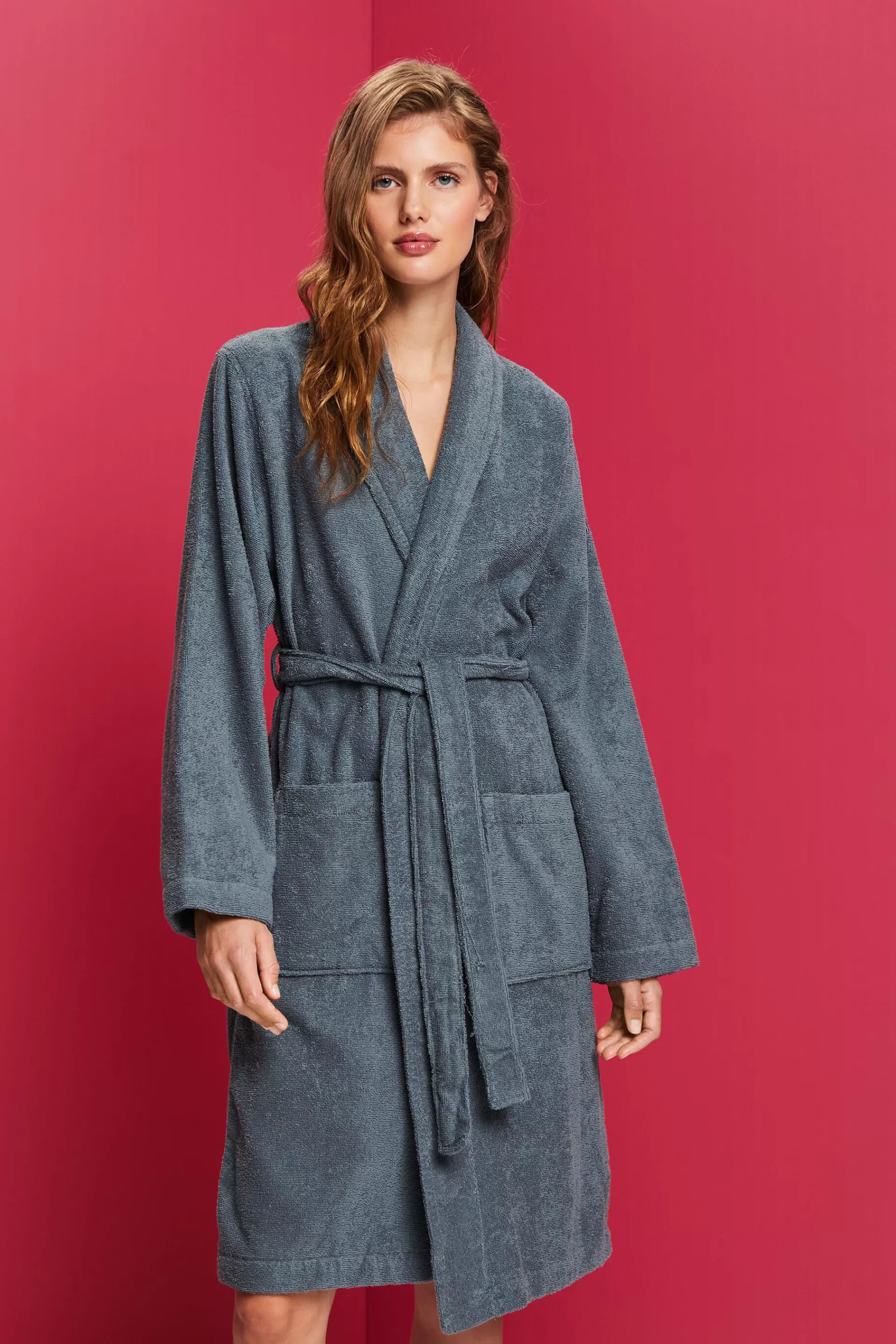 Unisex-Bademantel, 100% Baumwolle-ESPRIT Sale