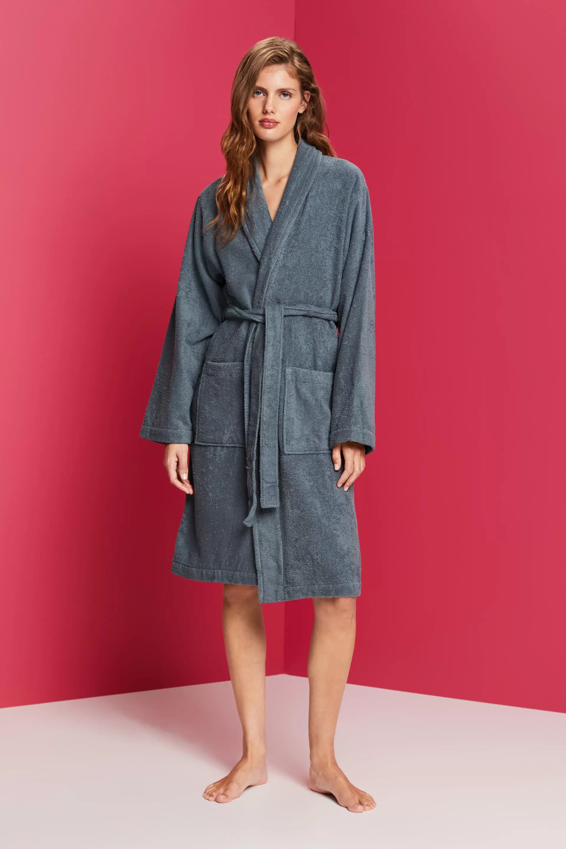 Unisex-Bademantel, 100% Baumwolle-ESPRIT Sale