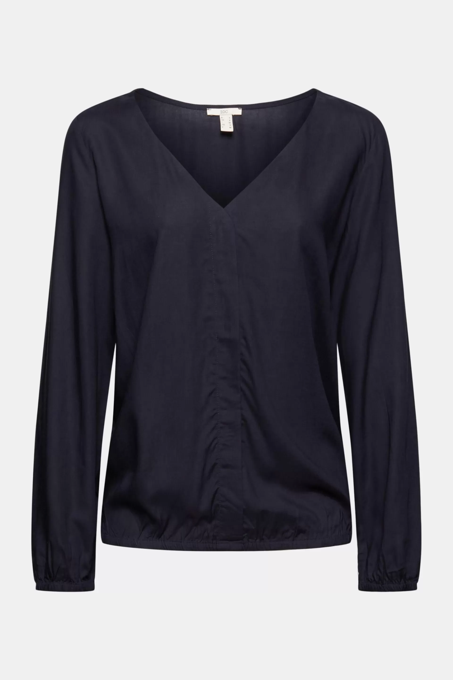 V-Ausschnitt Bluse aus LENZING™ ECOVERO™-ESPRIT Shop