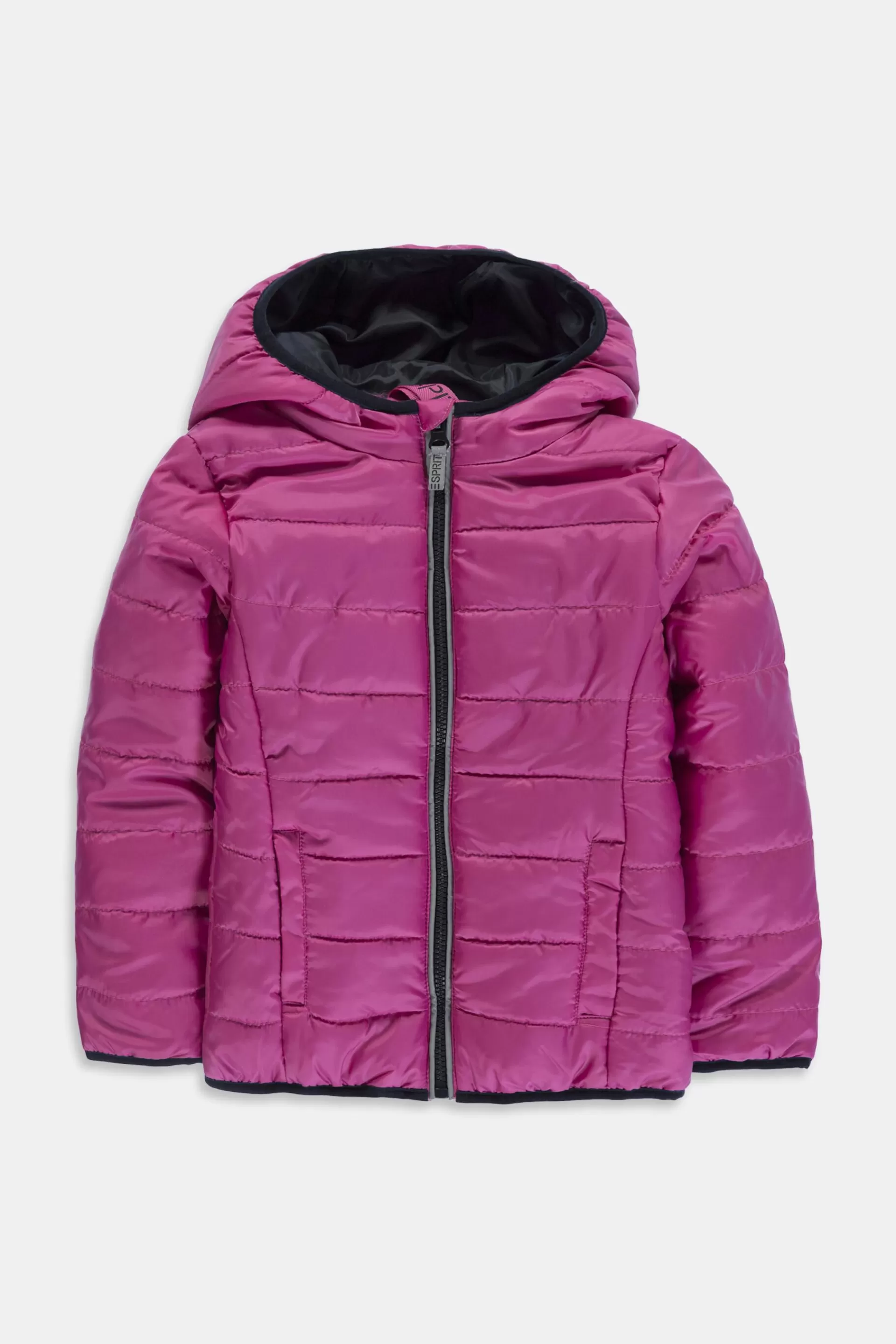 Wattierte Steppjacke mit Kapuze-ESPRIT Outlet