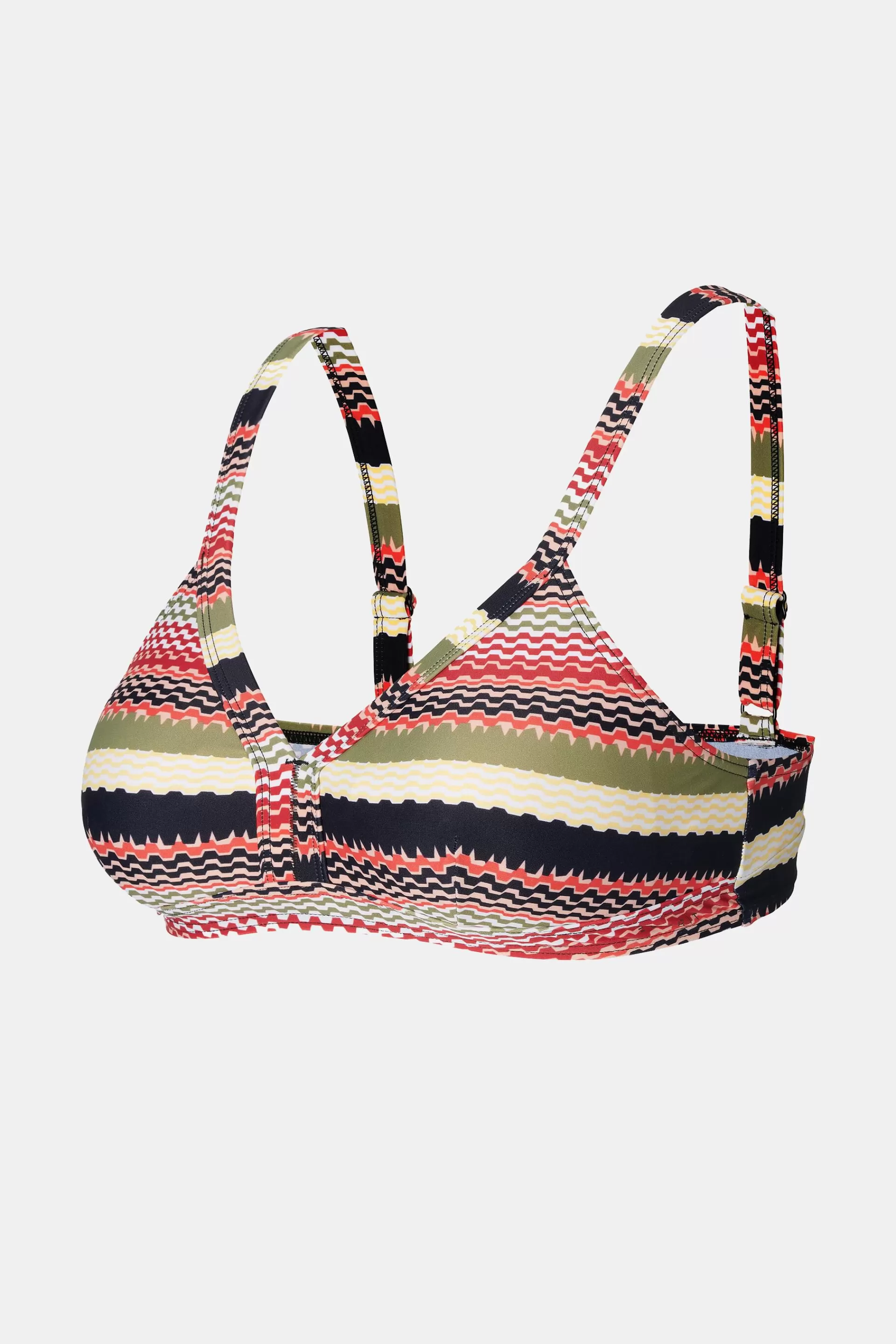 Wattiertes Bikini-Top mit Muster-ESPRIT Discount