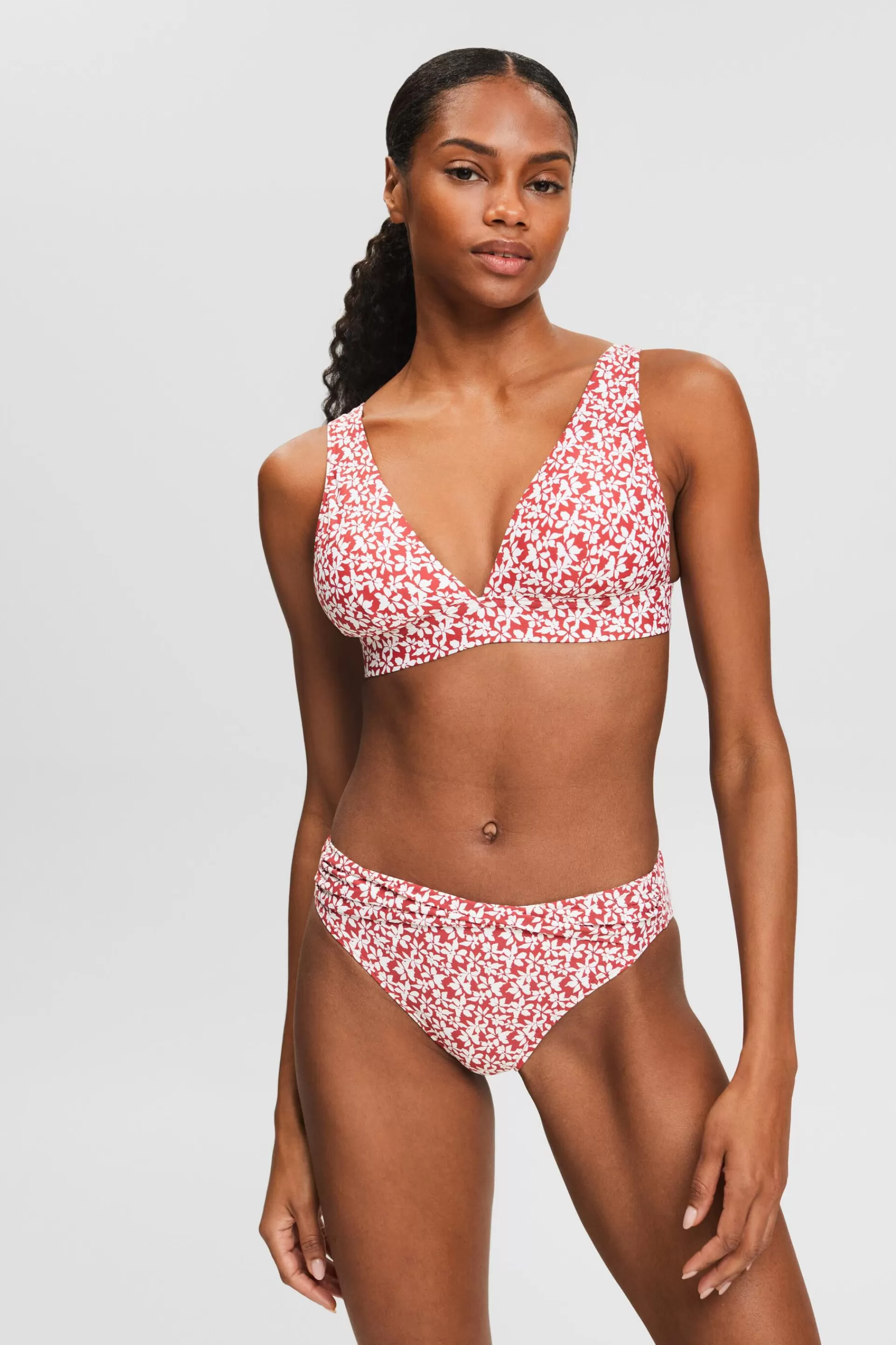 Wattiertes Bikinitop mit Print-ESPRIT Best Sale