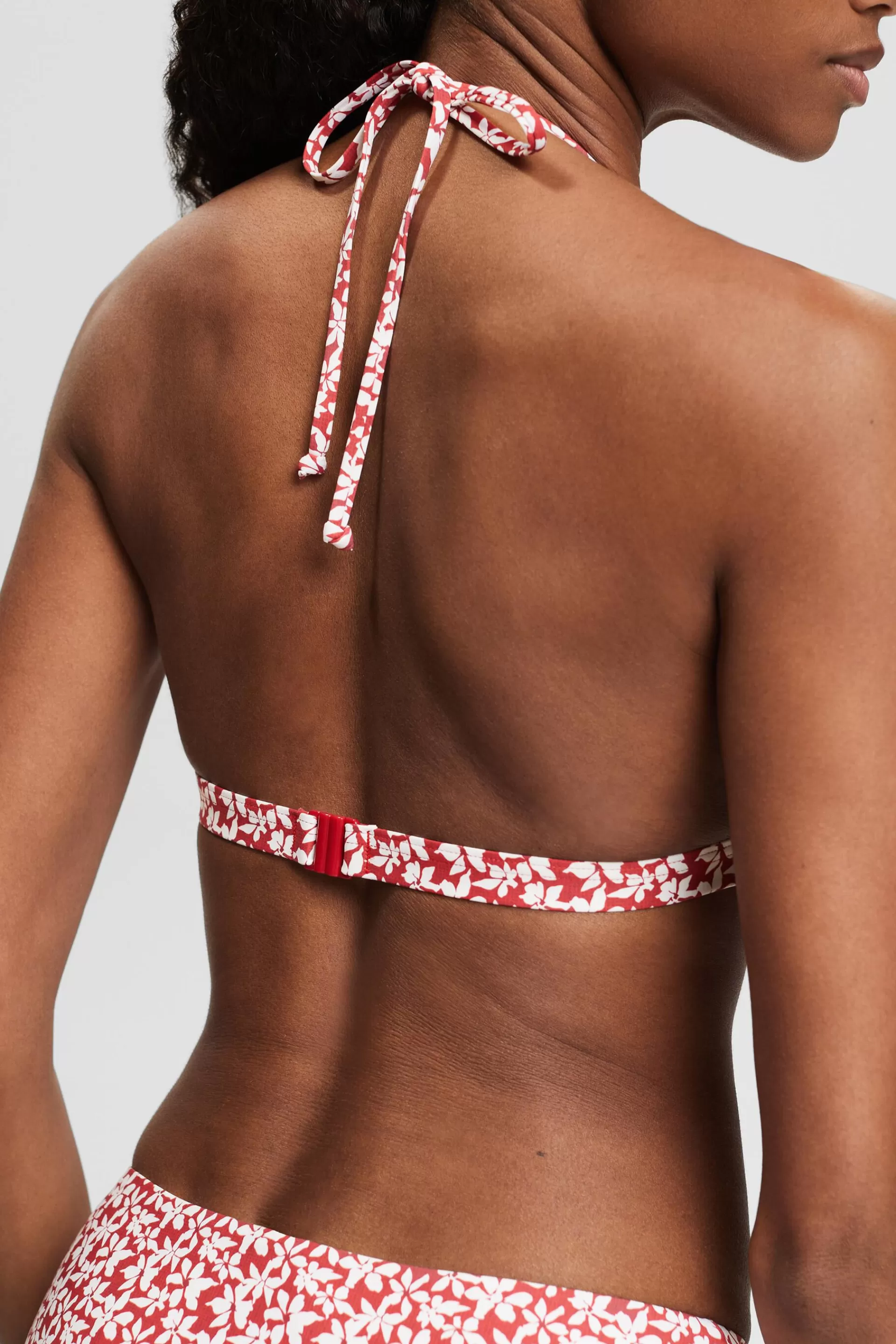 Wattiertes Neckholder-Bikinitop-ESPRIT Discount