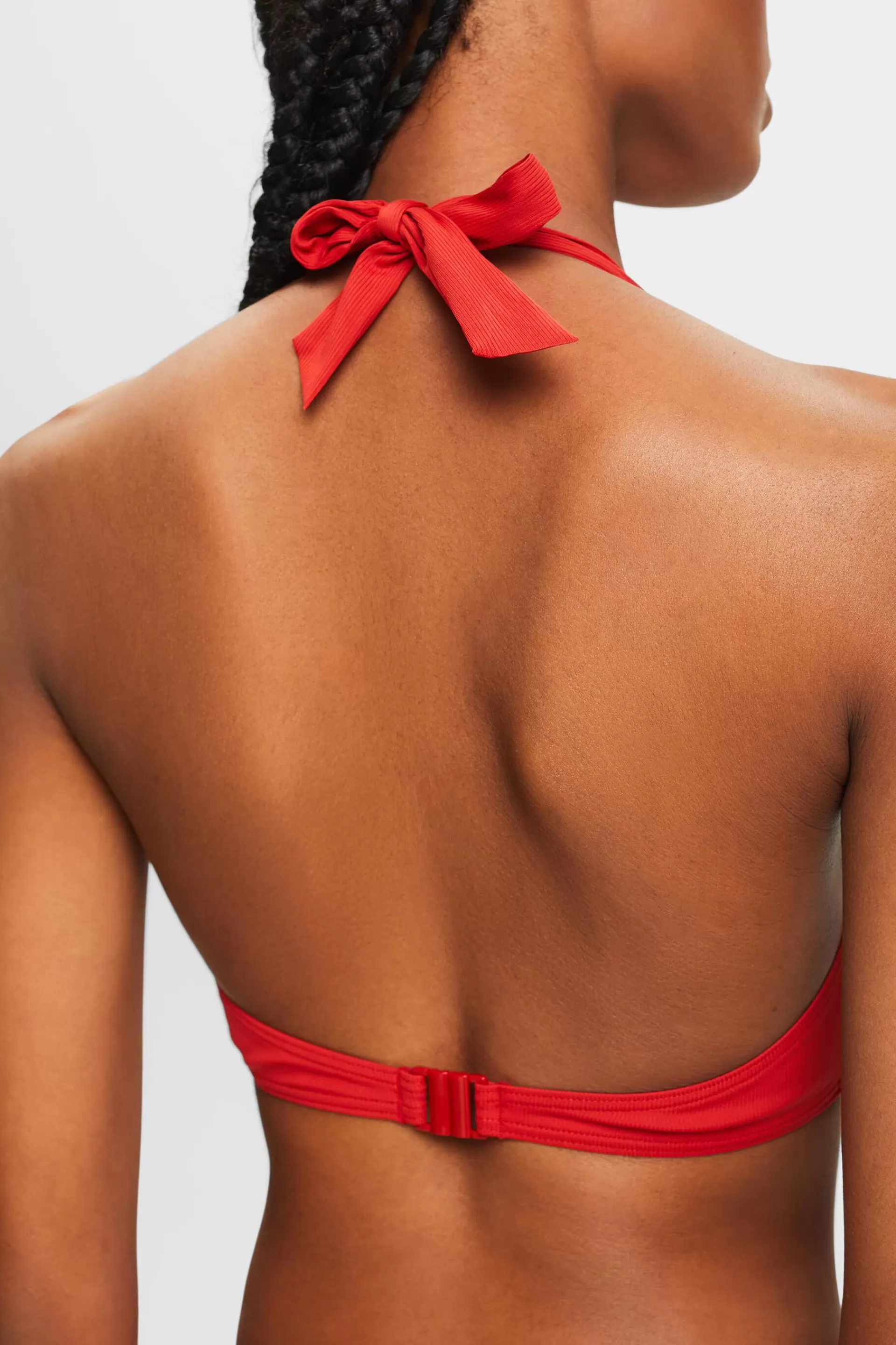 Wattiertes Neckholder-Bikinitop-ESPRIT Fashion