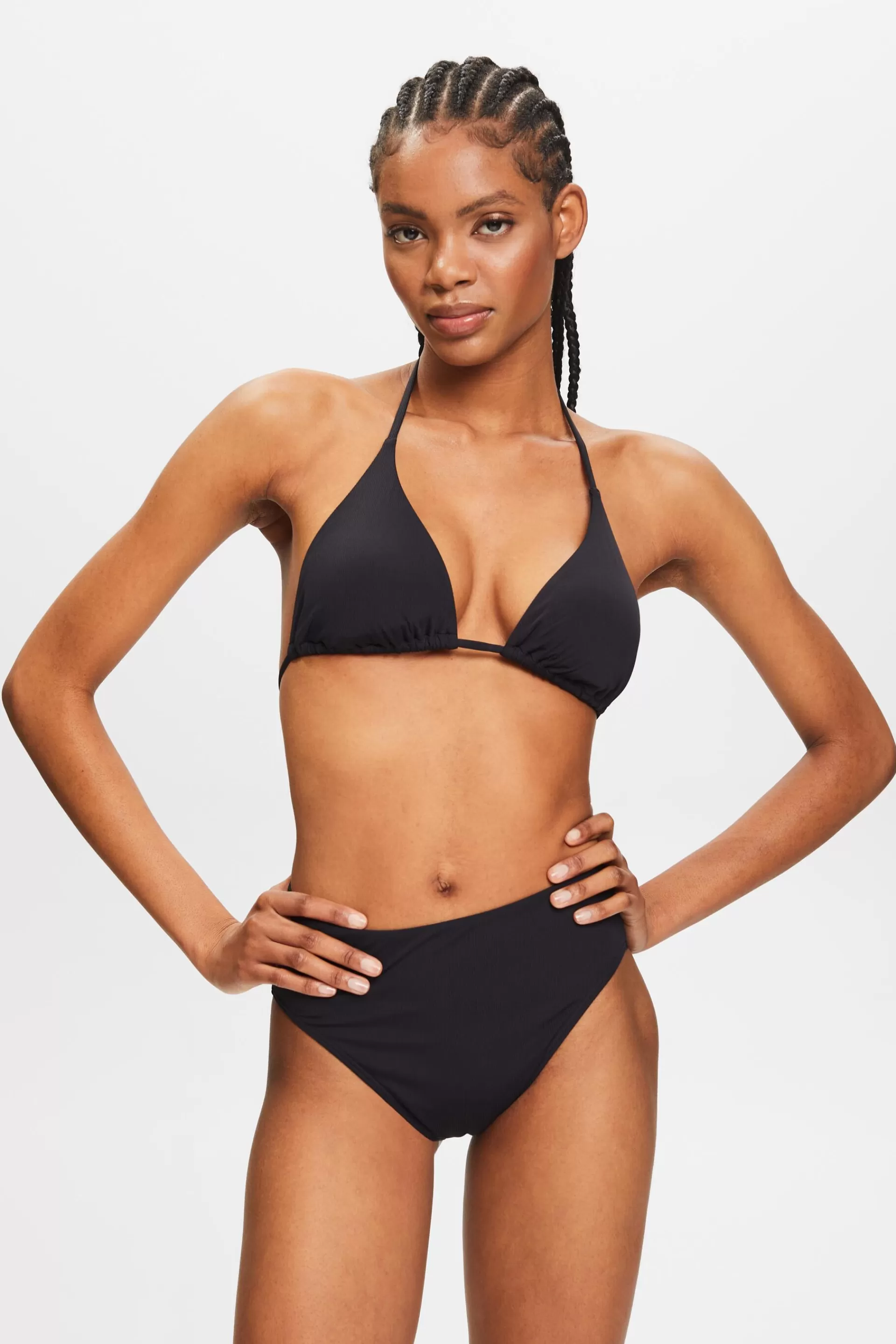 Wattiertes Triangel-Bikinitop-ESPRIT Fashion
