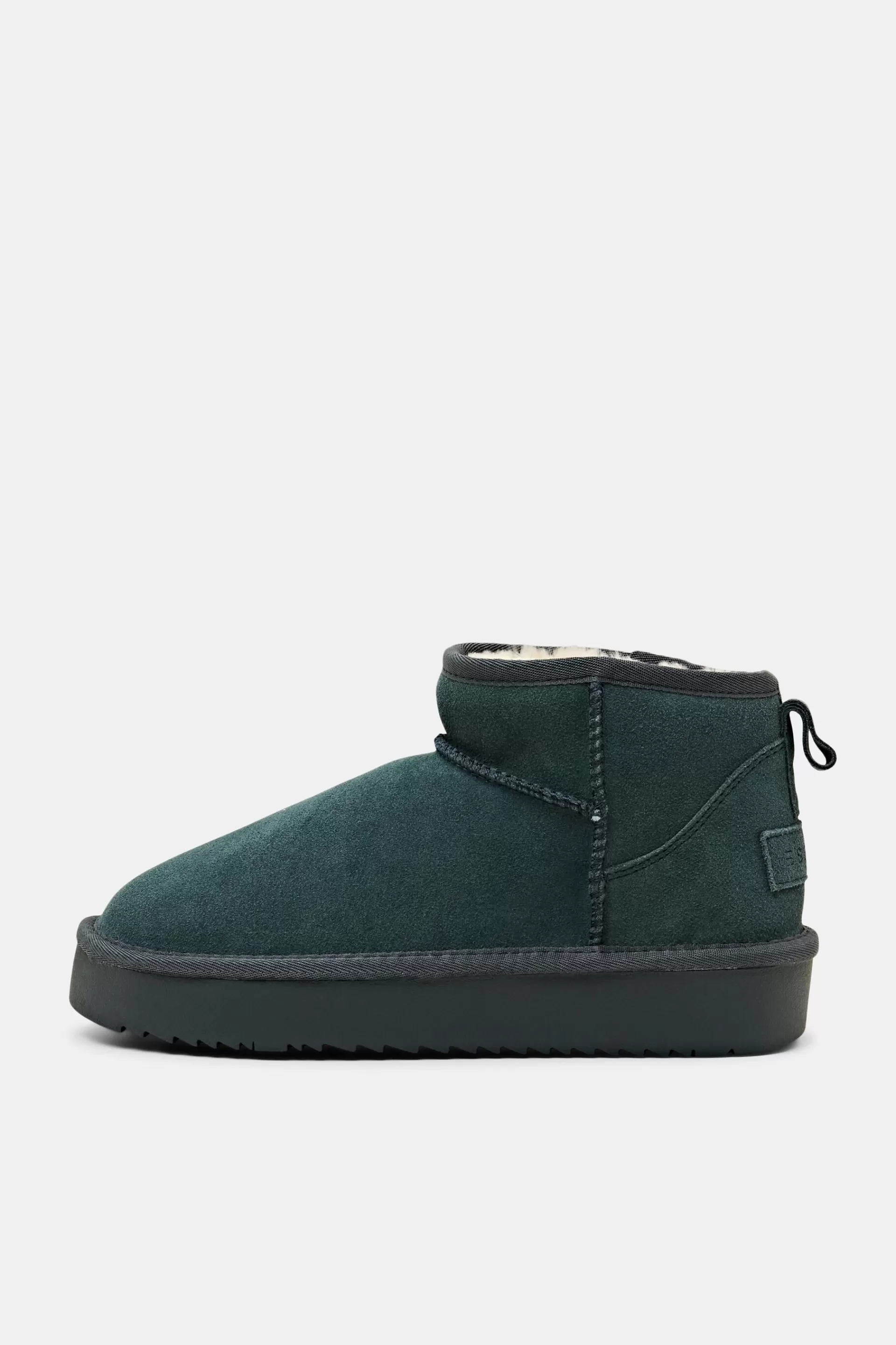 Webfell gefütterte Raulederbooties-ESPRIT New