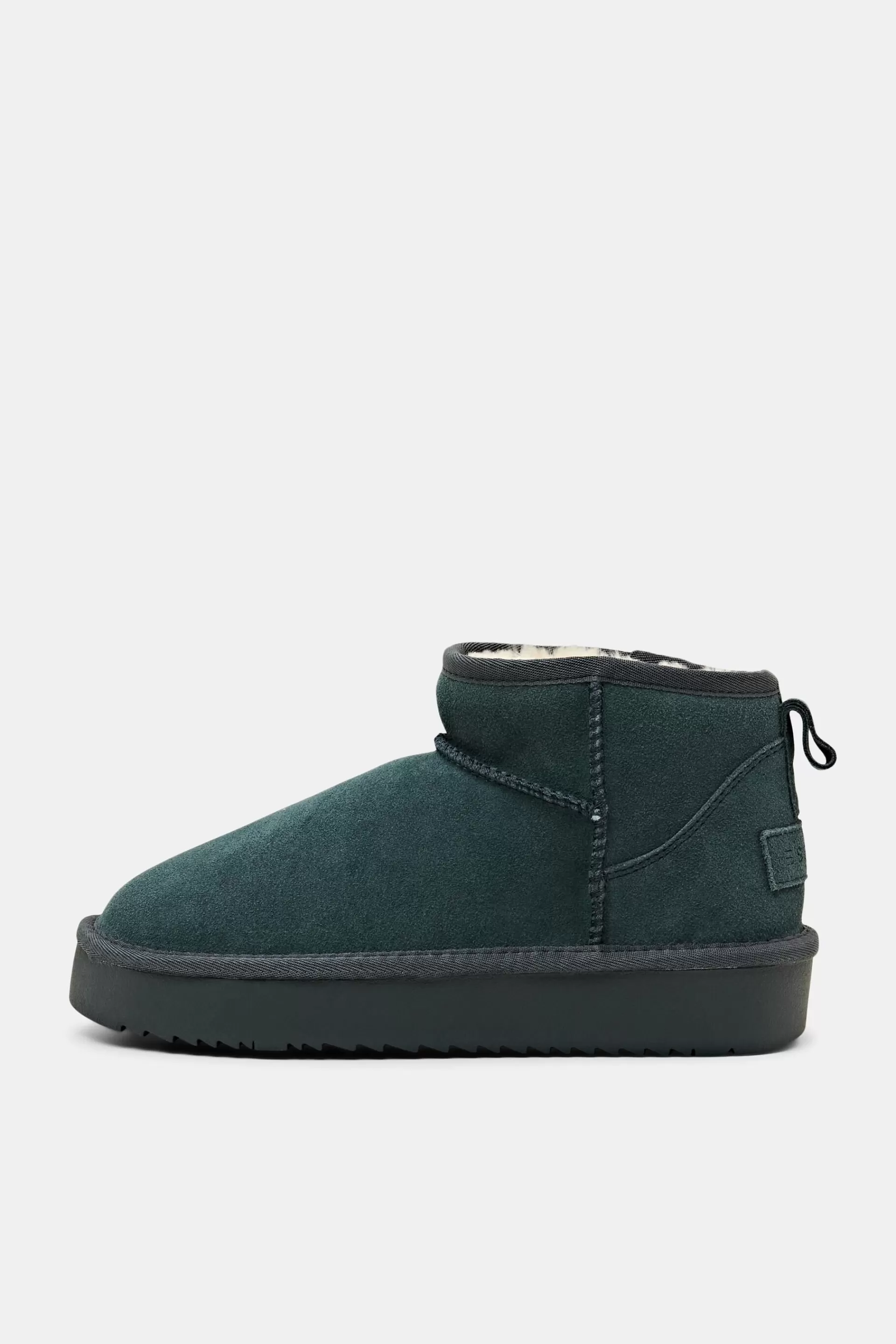 Webfell gefütterte Raulederbooties-ESPRIT New