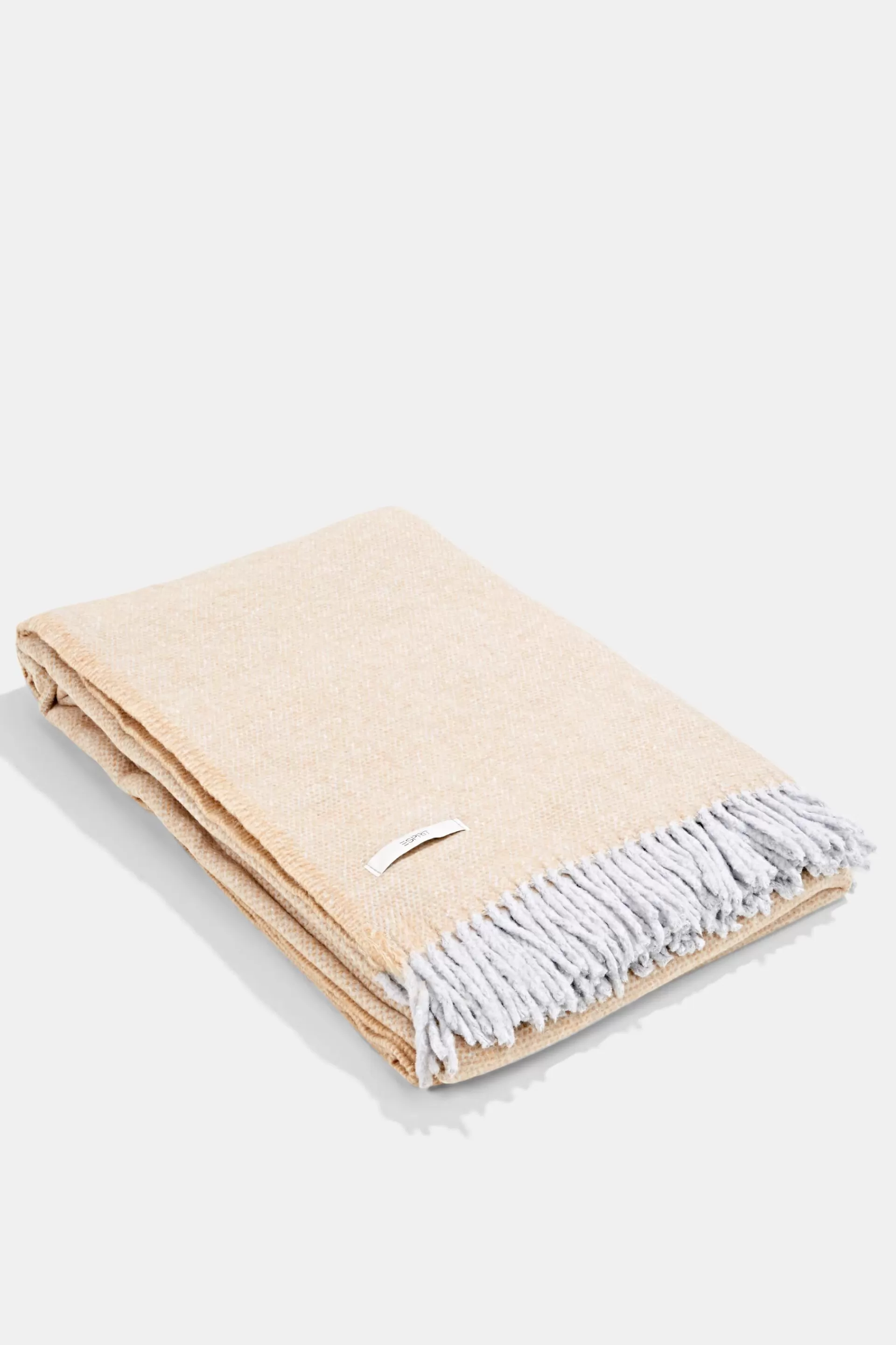 Weiches Plaid aus Baumwoll-Mix-ESPRIT Discount