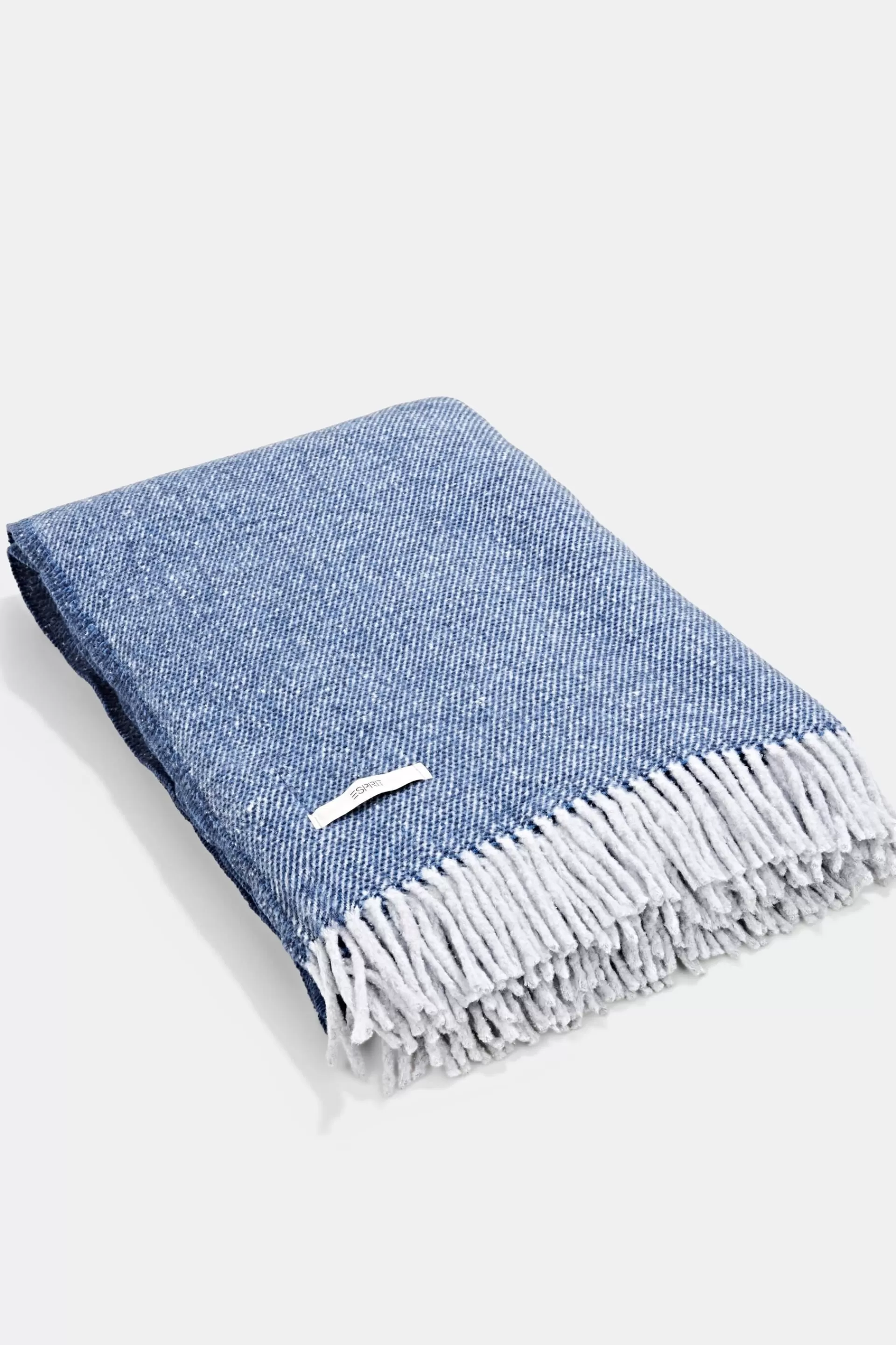 Weiches Plaid aus Baumwoll-Mix-ESPRIT Outlet