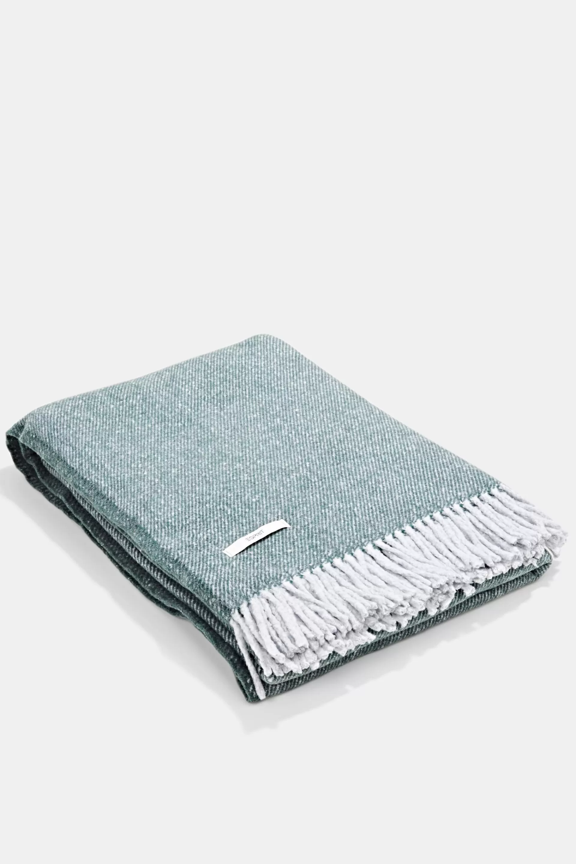 Weiches Plaid aus Baumwoll-Mix-ESPRIT Online