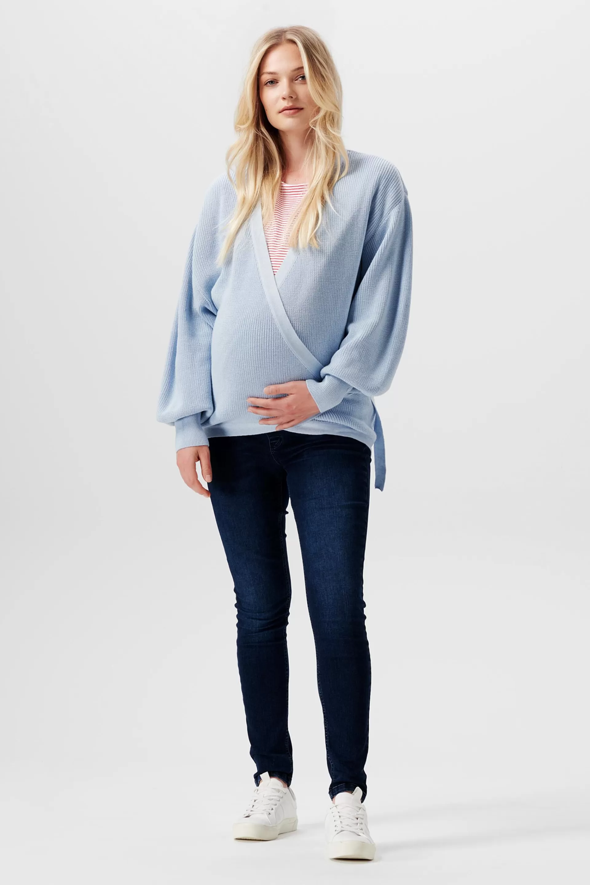 Wickel-Cardigan aus Strick-ESPRIT Sale