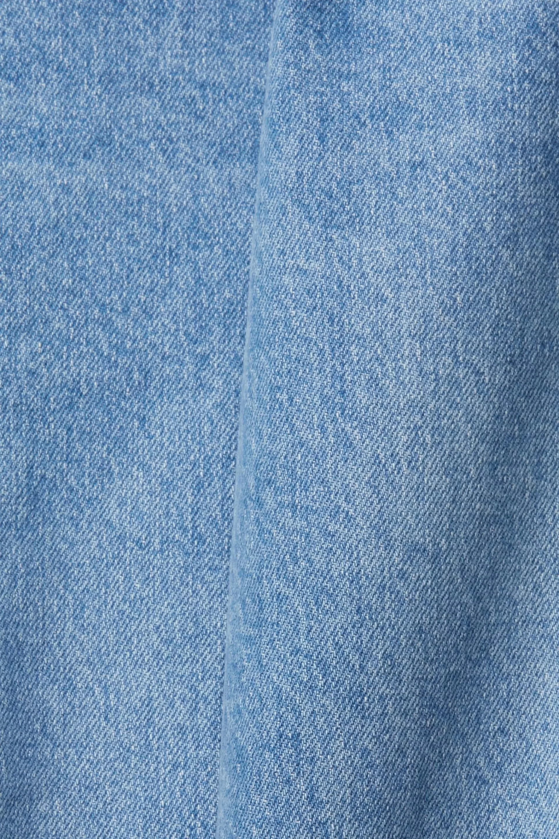 Wide-Leg-Jeans mit Destroyed-Effekten-ESPRIT Hot