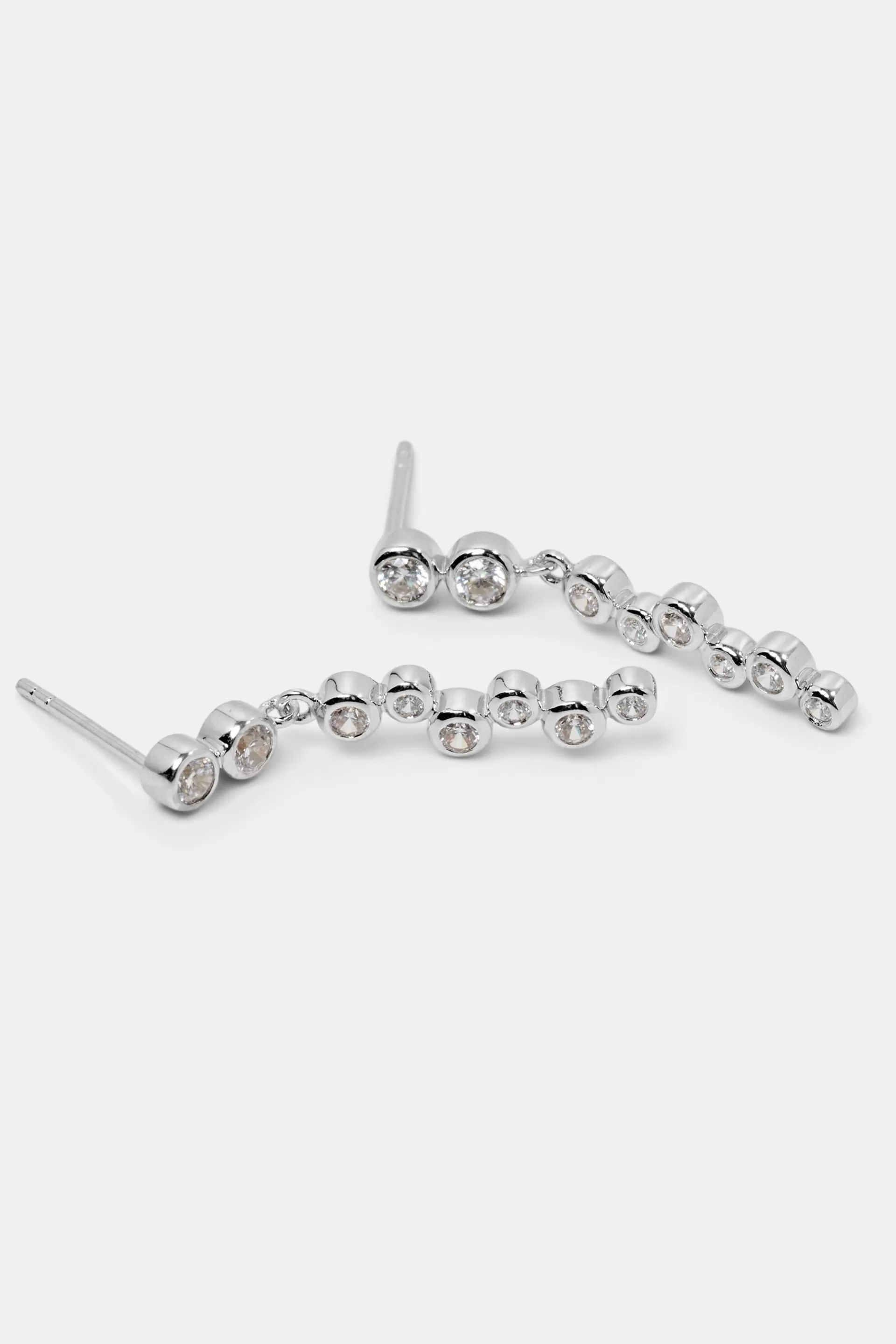 Zirkonia-Ohrringe aus Sterlingsilber-ESPRIT Cheap