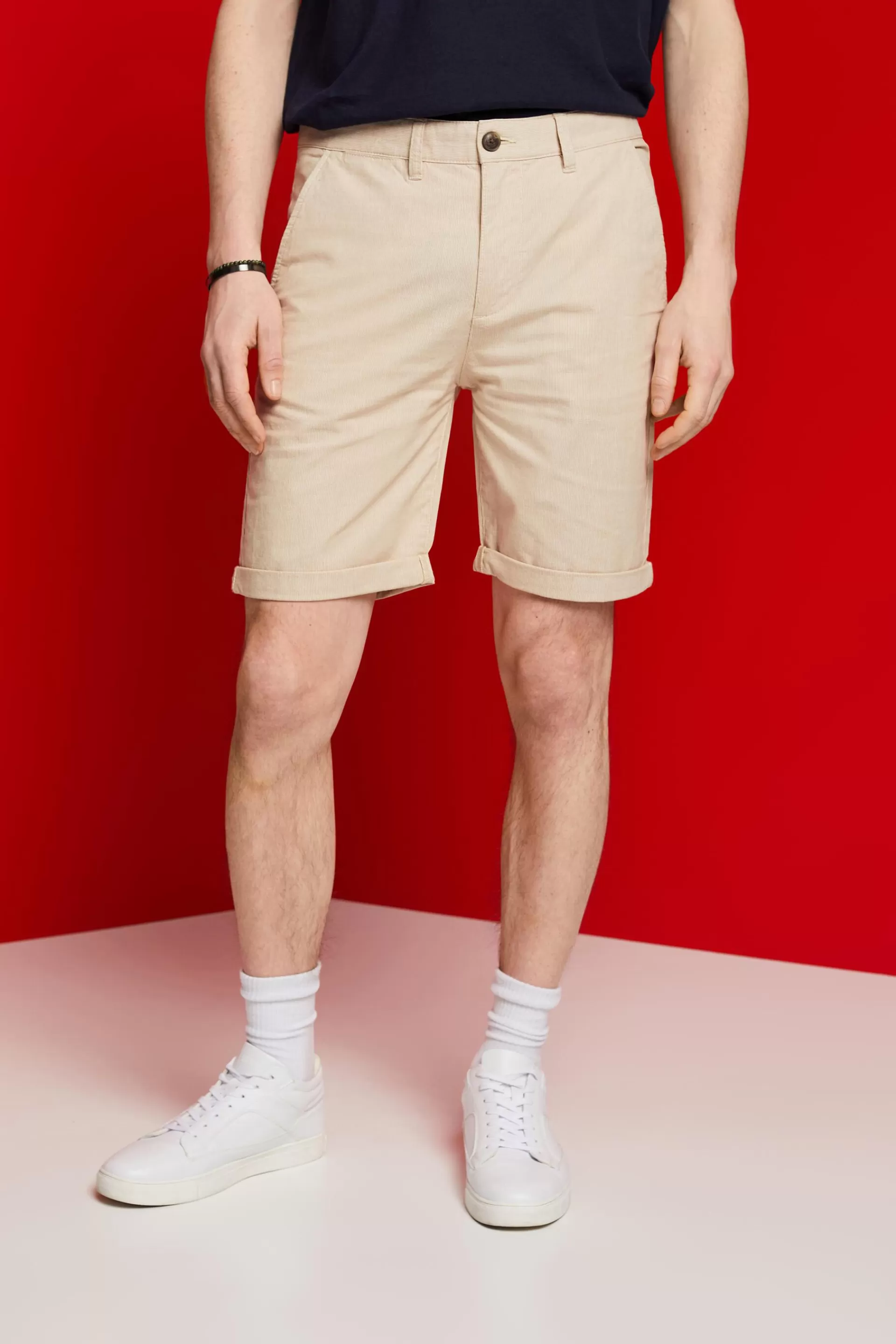 Zweifarbige Chino-Shorts-ESPRIT Best