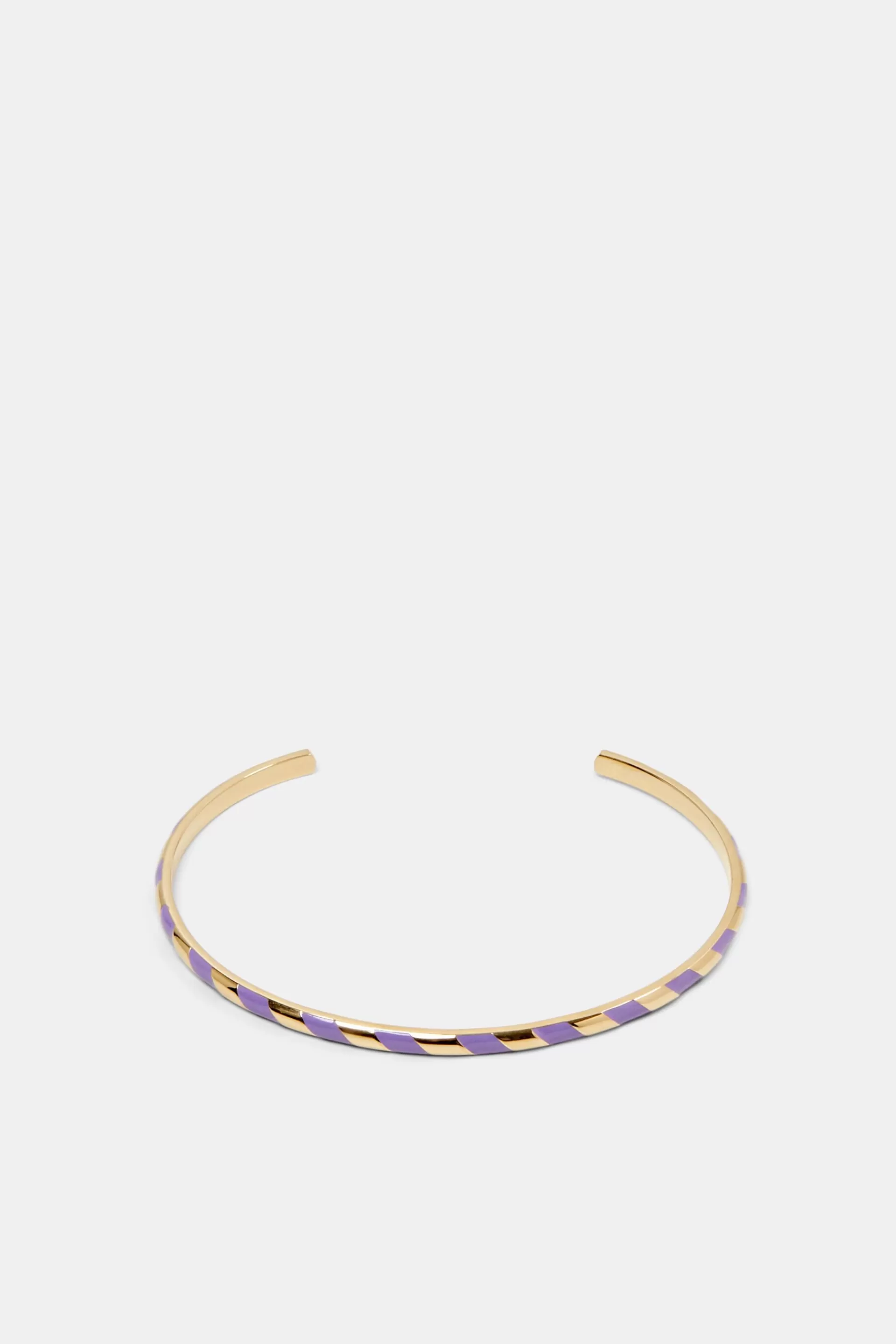 Zweifarbiger Edelstahl-Armreif-ESPRIT Cheap