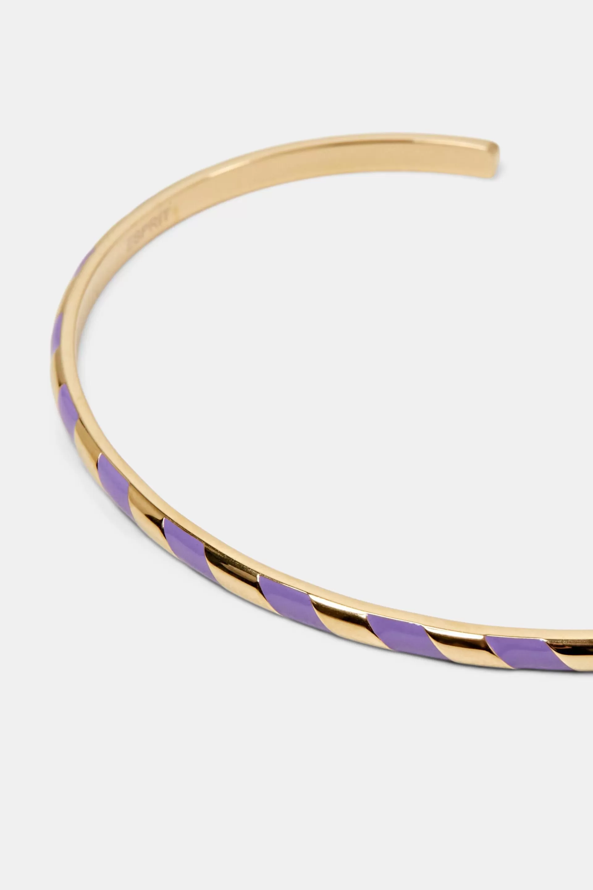 Zweifarbiger Edelstahl-Armreif-ESPRIT Cheap