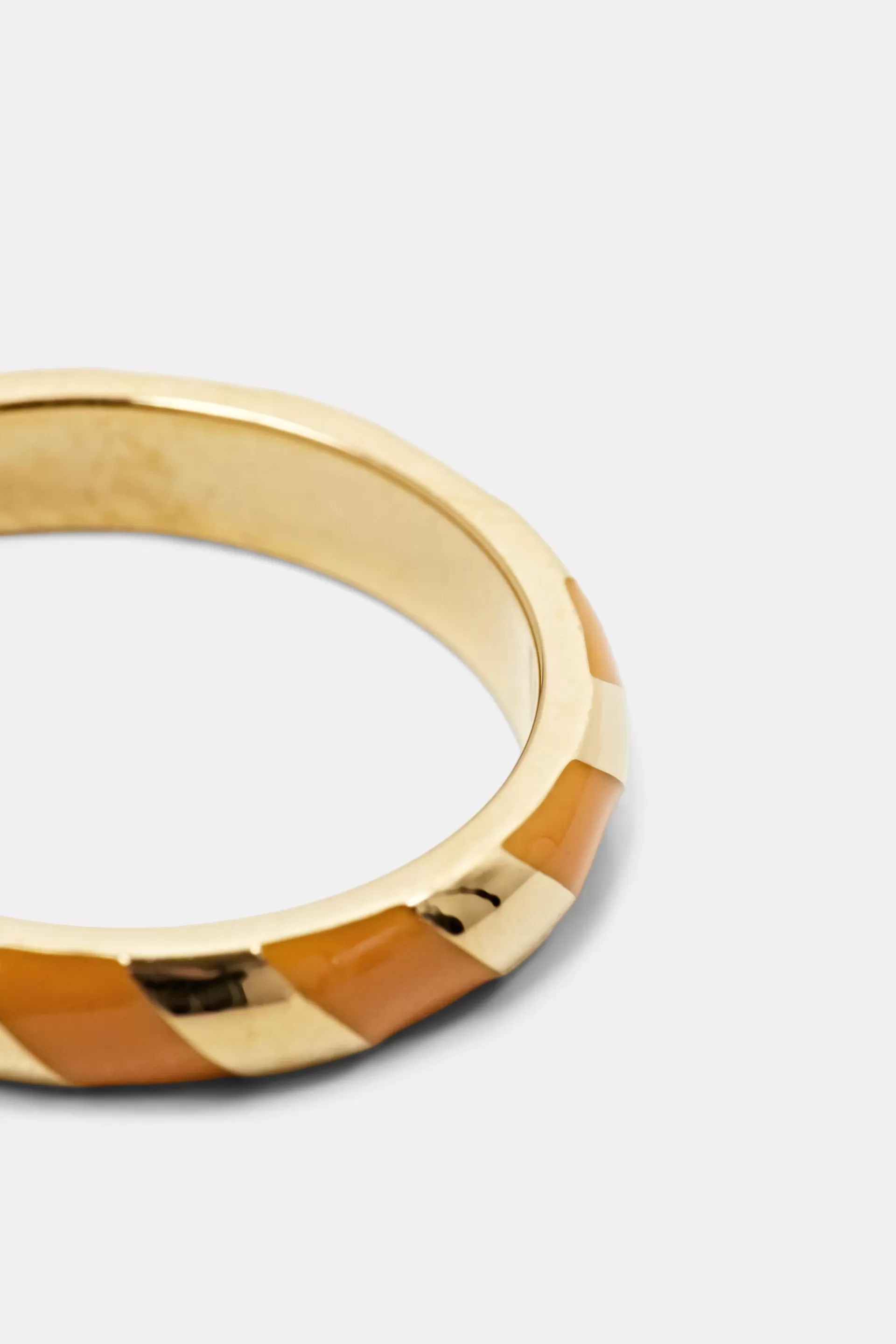 Zweifarbiger Edelstahlring-ESPRIT Cheap