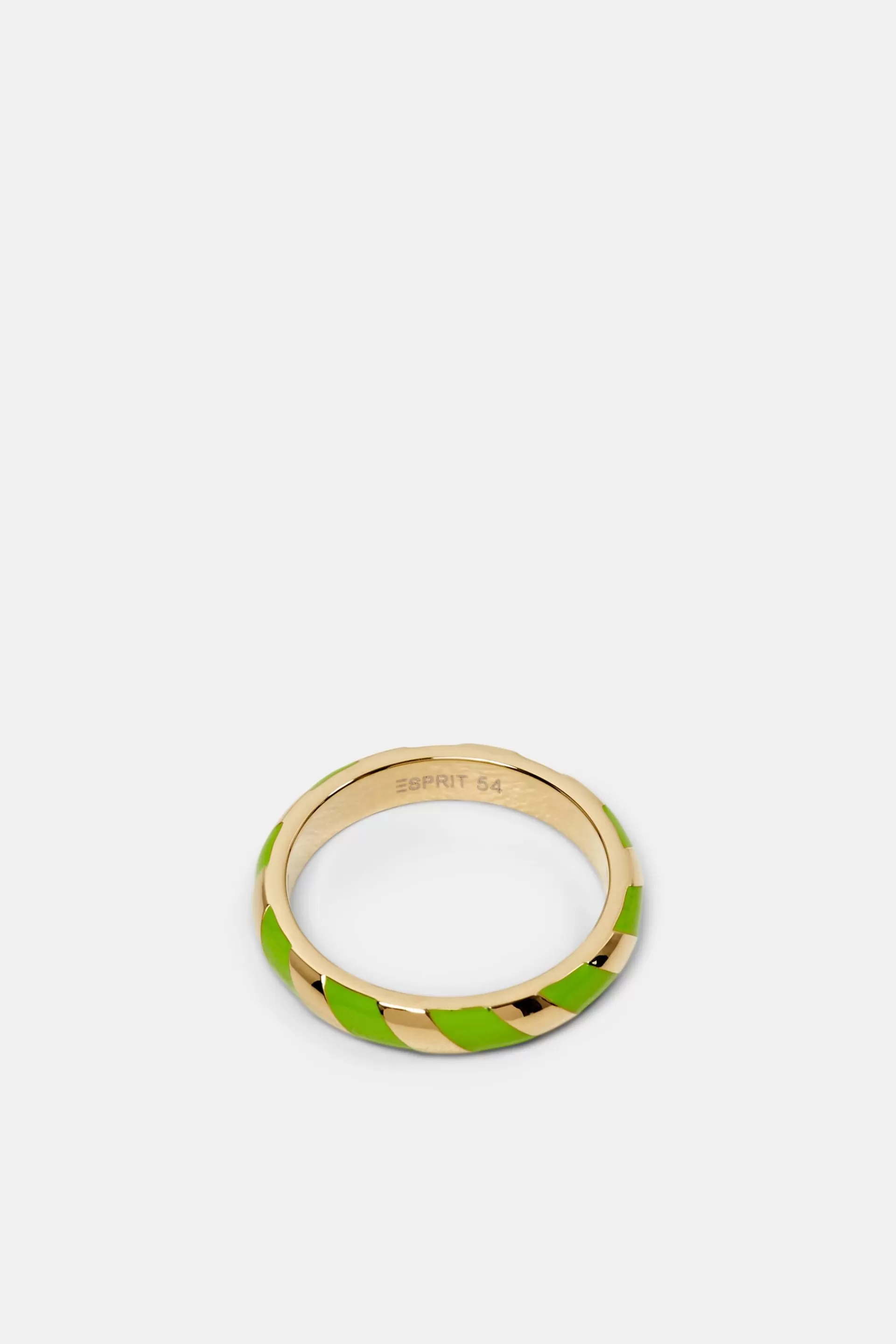 Zweifarbiger Edelstahlring-ESPRIT Cheap