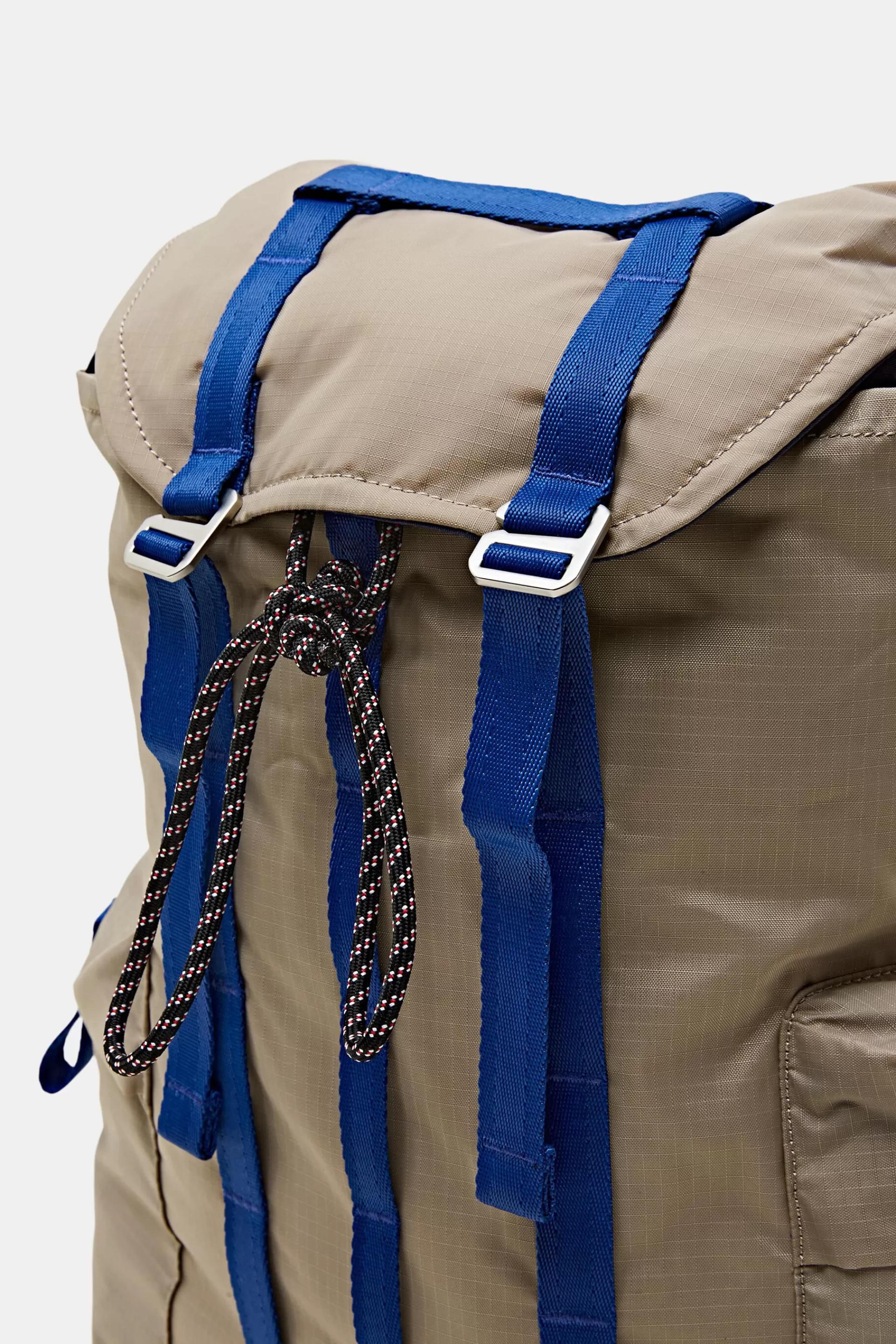 Zweifarbiger Ripstop-Rucksack-ESPRIT Store