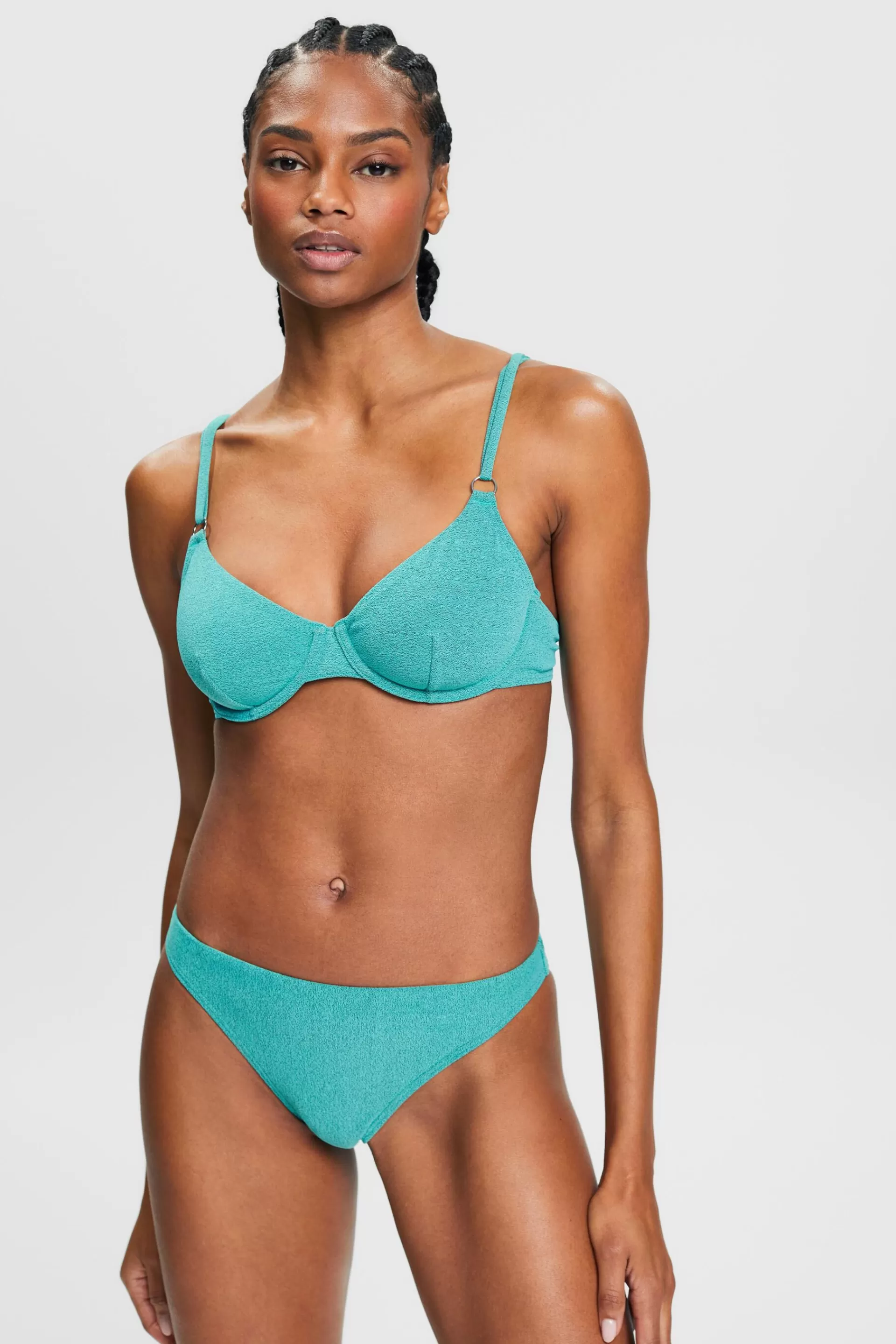 Zweifarbiges Bügel-Bikinitop-ESPRIT Sale
